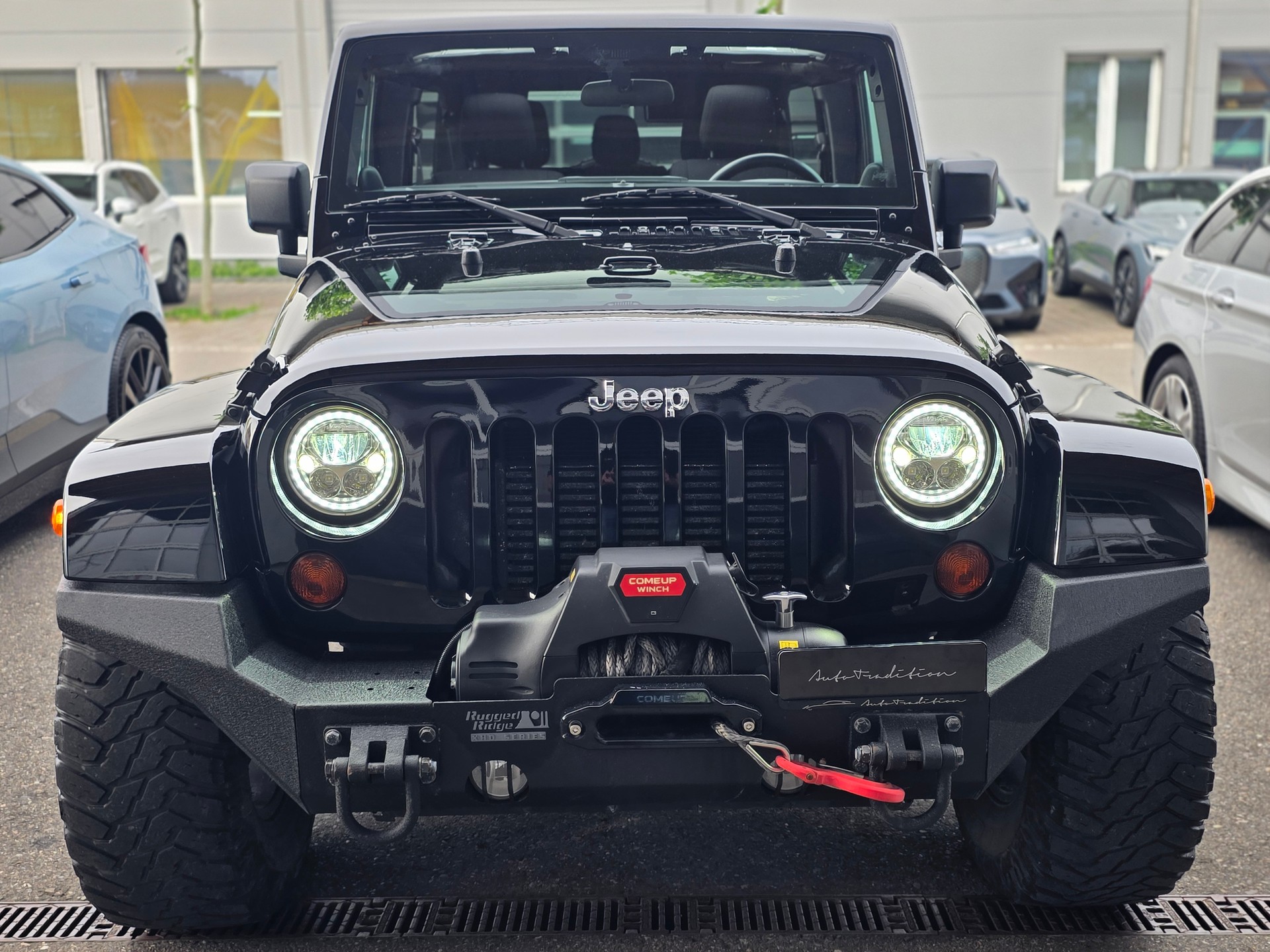 JEEP Wrangler 2.8CRD Unlimited Rubicon Automatic **EL. SEILWINDE - / LED LIGHT -KLIMAAUTAMATIK -SITZHEIZUNG -HARD TOP ABNEHMBAR**-image-5