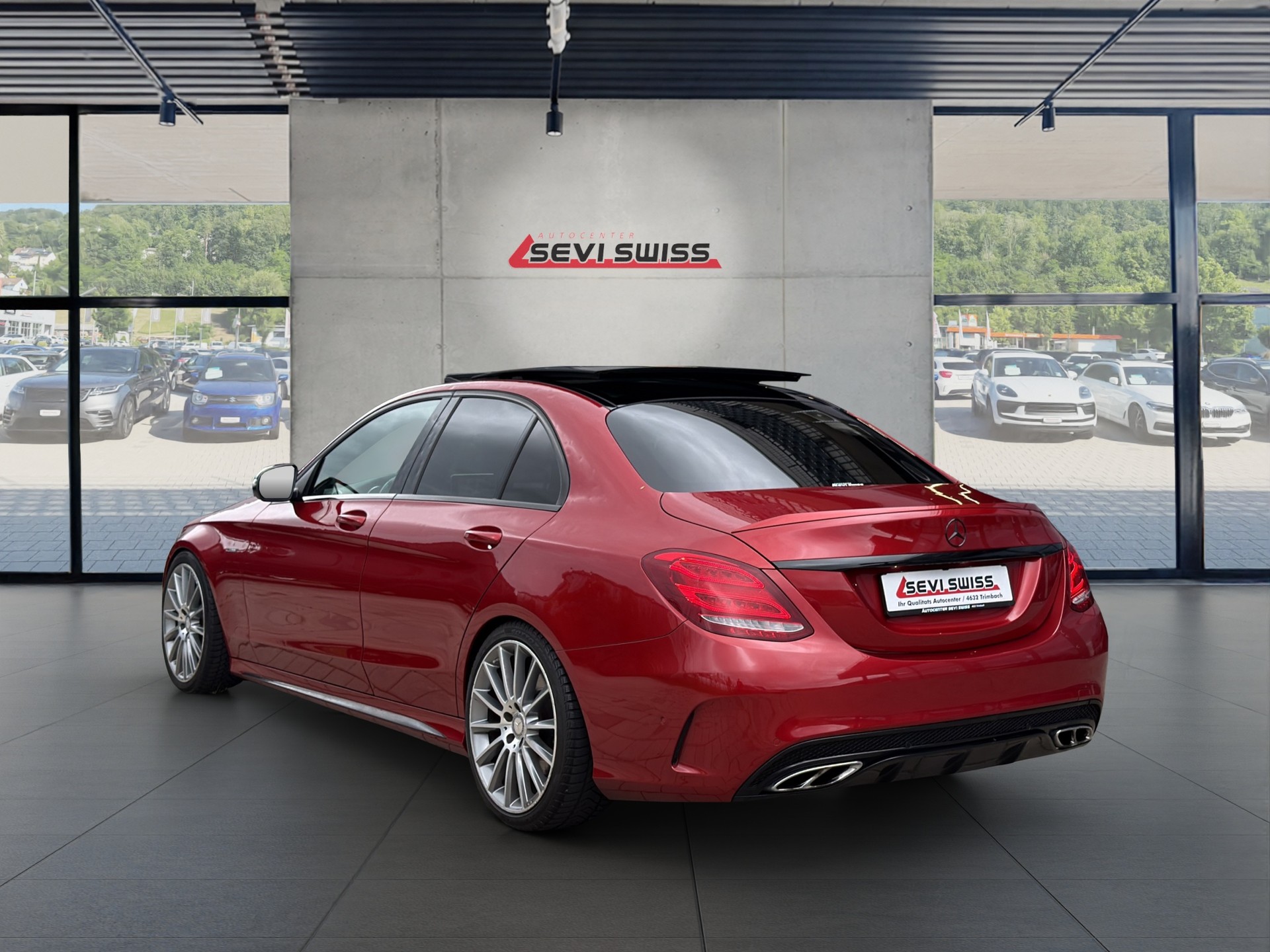 MERCEDES-BENZ C 450 AMG 4Matic 7G-Tronic*Hagelschaden*statt 23'900.- jetzt nur 18'900.- *-image-3
