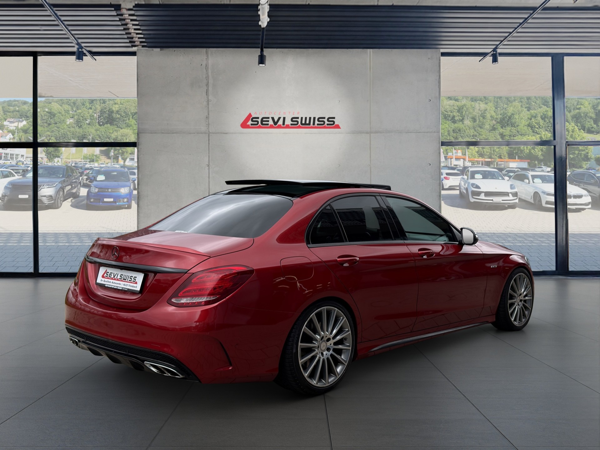 MERCEDES-BENZ C 450 AMG 4Matic 7G-Tronic*Hagelschaden*statt 23'900.- jetzt nur 18'900.- *-image-2