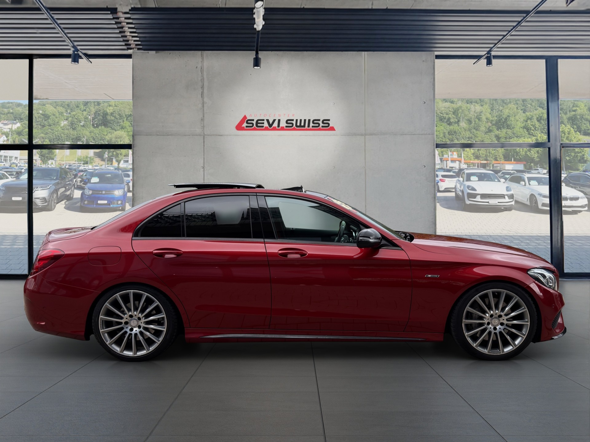MERCEDES-BENZ C 450 AMG 4Matic 7G-Tronic*Hagelschaden*statt 23'900.- jetzt nur 18'900.- *-image-1