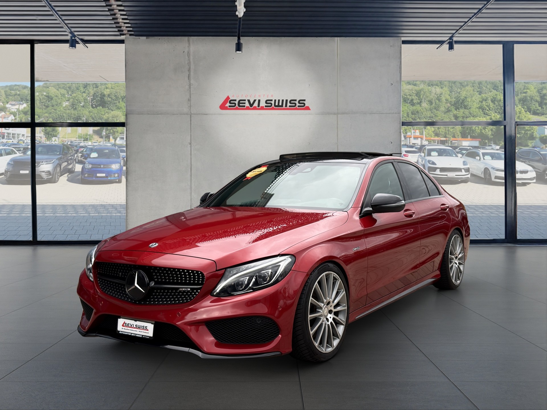 MERCEDES-BENZ C 450 AMG 4Matic 7G-Tronic*Hagelschaden*statt 23'900.- jetzt nur 18'900.- *-image-6