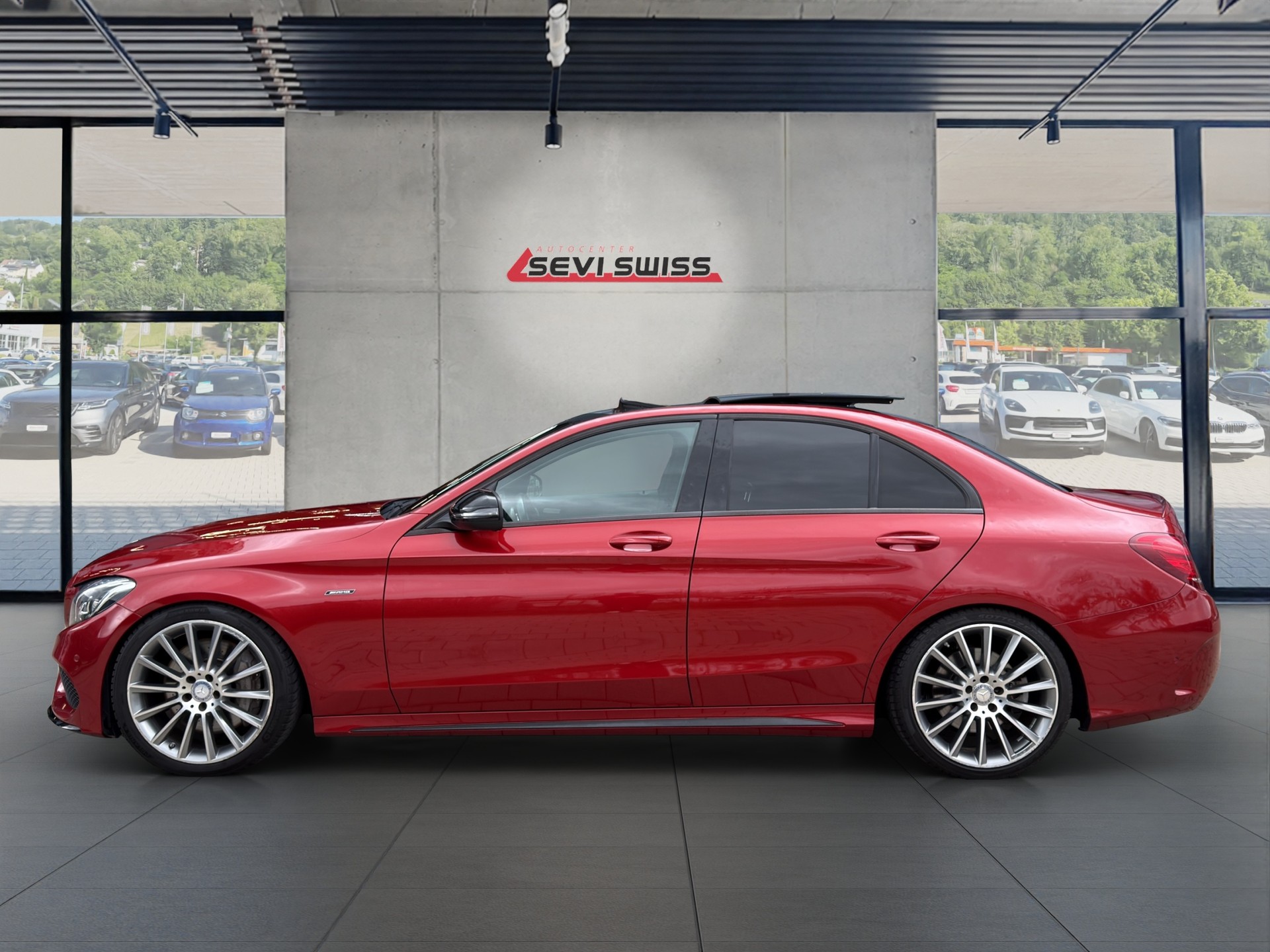 MERCEDES-BENZ C 450 AMG 4Matic 7G-Tronic*Hagelschaden*statt 23'900.- jetzt nur 18'900.- *-image-4