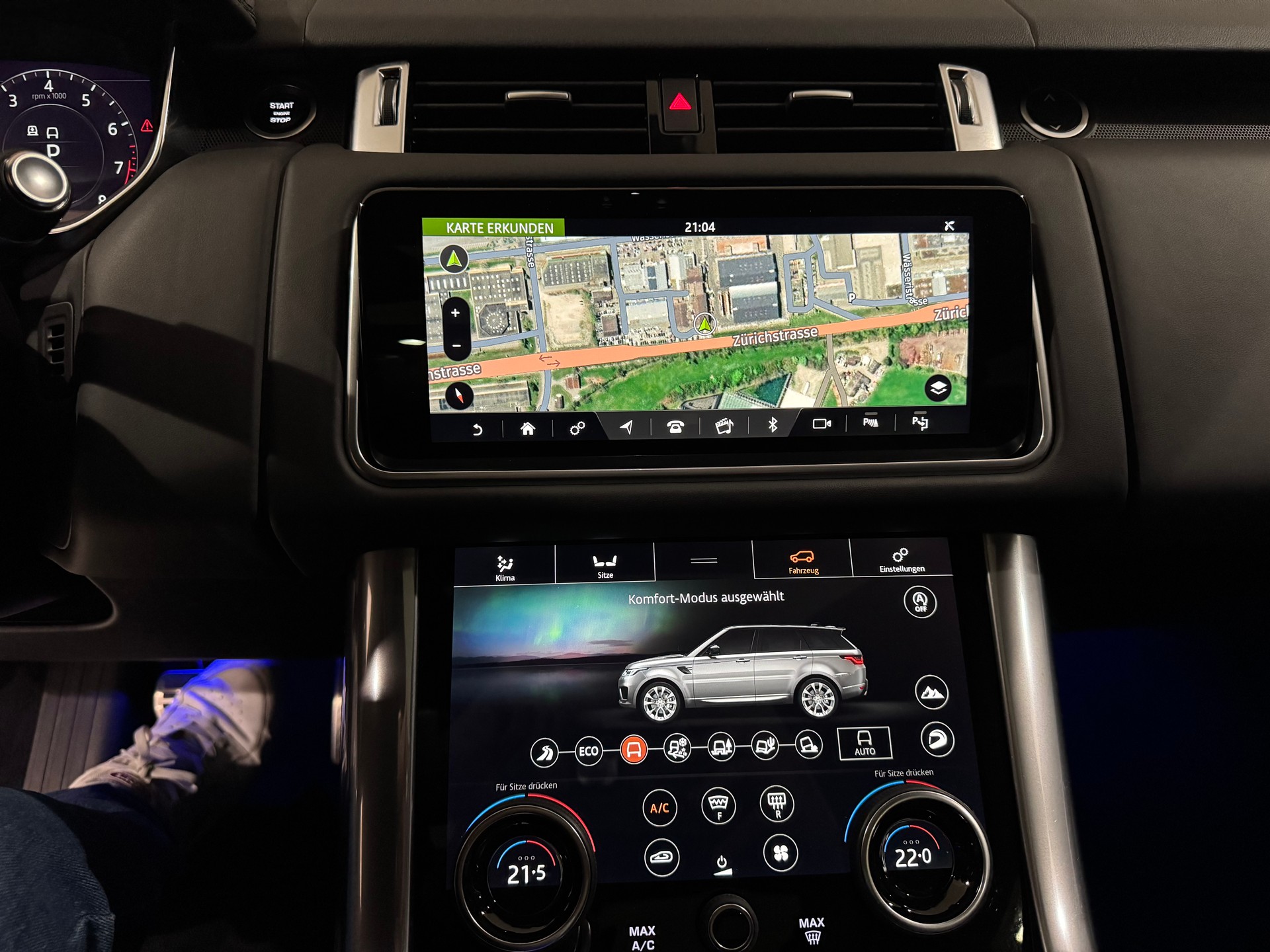 LAND ROVER Range Rover Sport P400 3.0 I6 MHEV HST Automatic | 1.Hand | CH |-image-19