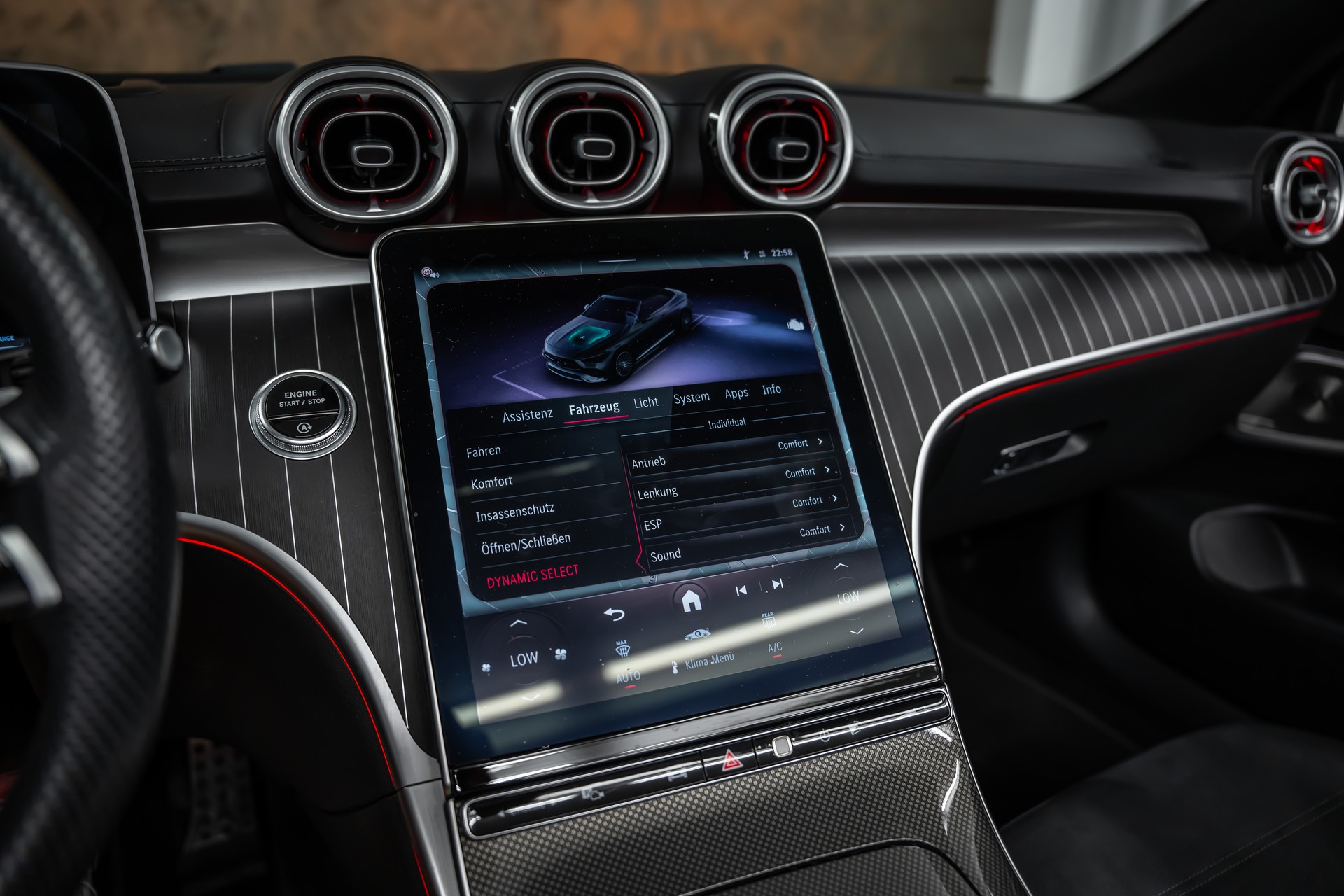 MERCEDES-BENZ CLE 300 AMG Line 4matic Cabriolet *Digital-Light*Head-Up*Burmester*360°*-image-28