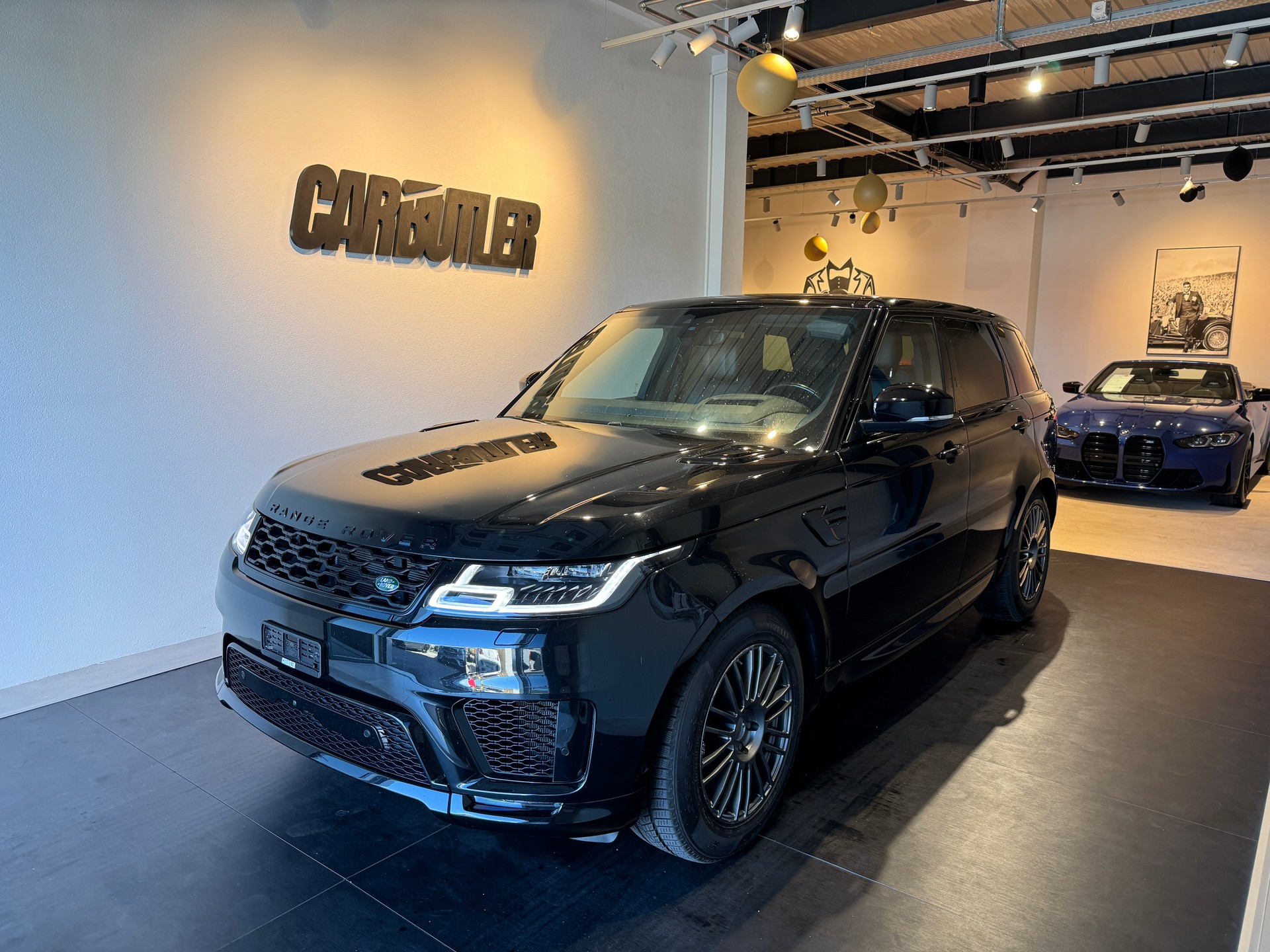 LAND ROVER Range Rover Sport 3.0 V6 S/C HSE Dynamic Automatic 🚀 FULL BLACK 7-Plätzer CHF 494.-- pro Monat-image-0