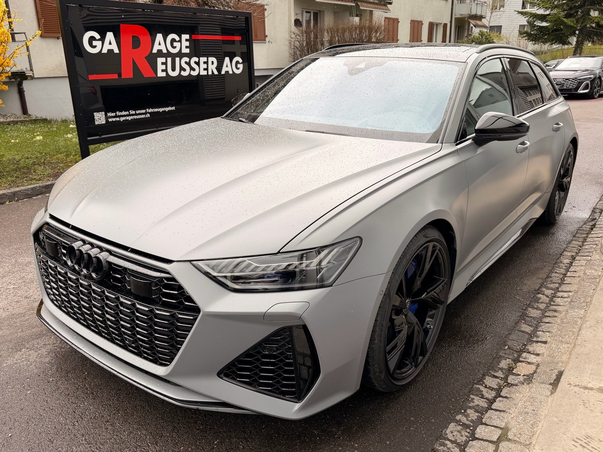 AUDI RS6 AVANT 4.0 TFSI QUATTRO *** TRAUM IN NARDOGRAU MATT & KERAMIK BREMSEN & 5 JAHRE AUDI WERKSGARANTIE ***