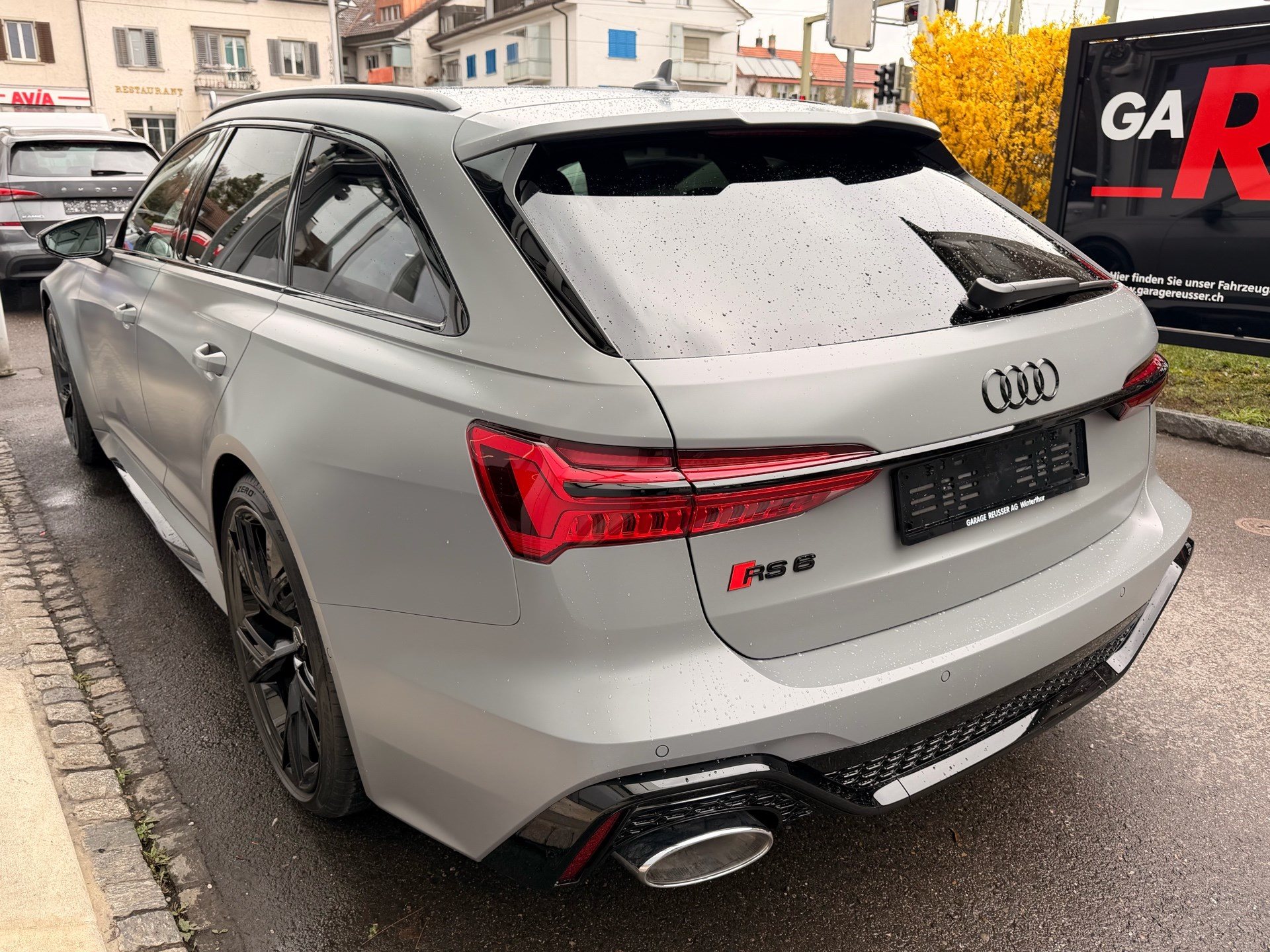 AUDI RS6 AVANT 4.0 TFSI QUATTRO *** TRAUM IN NARDOGRAU MATT & KERAMIK BREMSEN & 5 JAHRE AUDI WERKSGARANTIE ***-image-5