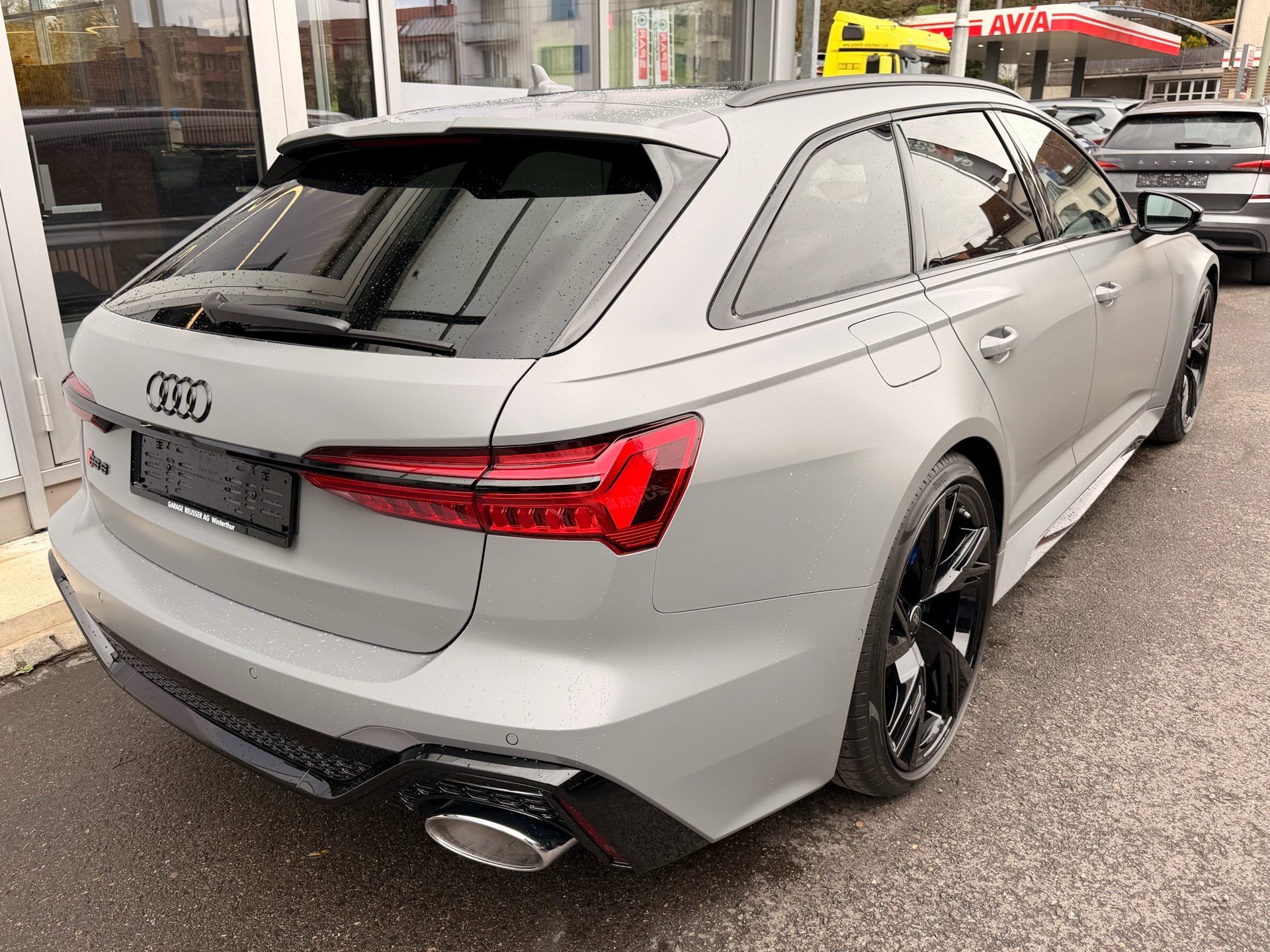 AUDI RS6 AVANT 4.0 TFSI QUATTRO *** TRAUM IN NARDOGRAU MATT & KERAMIK BREMSEN & 5 JAHRE AUDI WERKSGARANTIE ***-image-3
