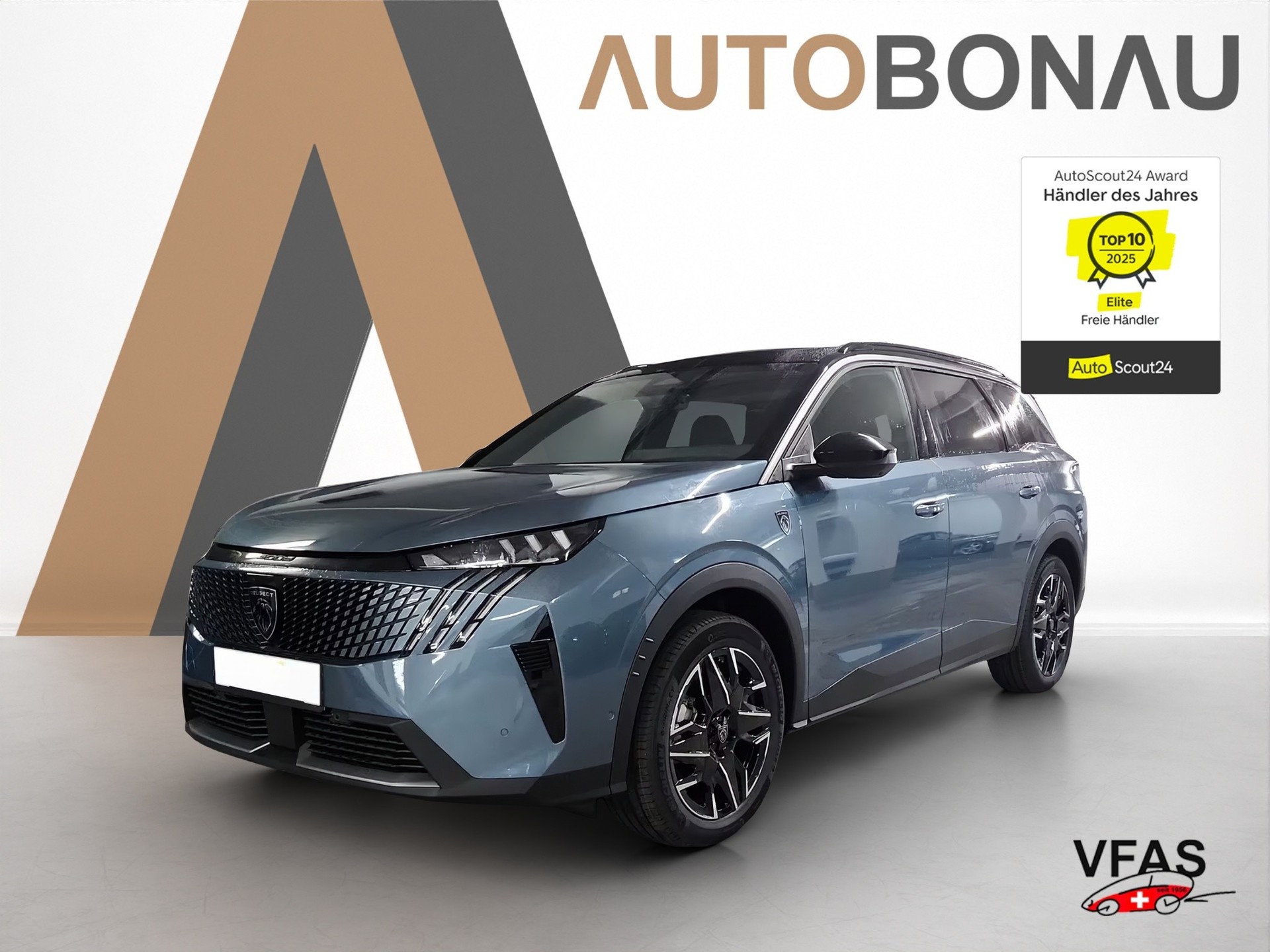 PEUGEOT 5008 1.2 Hybrid e-DCS6 GT 7 Plätzer-image-0