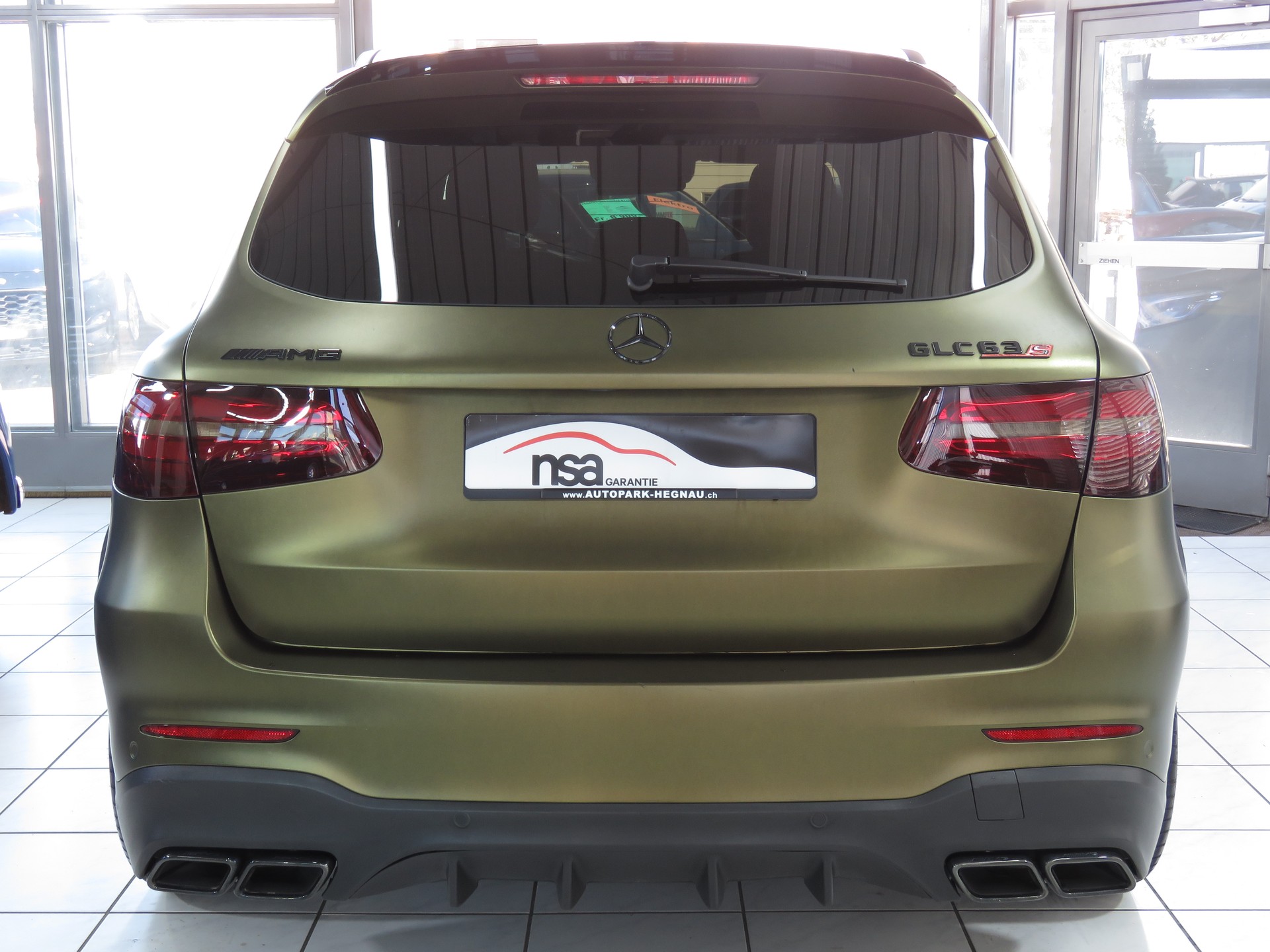 MERCEDES-BENZ GLC 63 S AMG 4-Matic+ 9G-Tronic (Automat, AHK 2'170 kg) "foliert"-image-4
