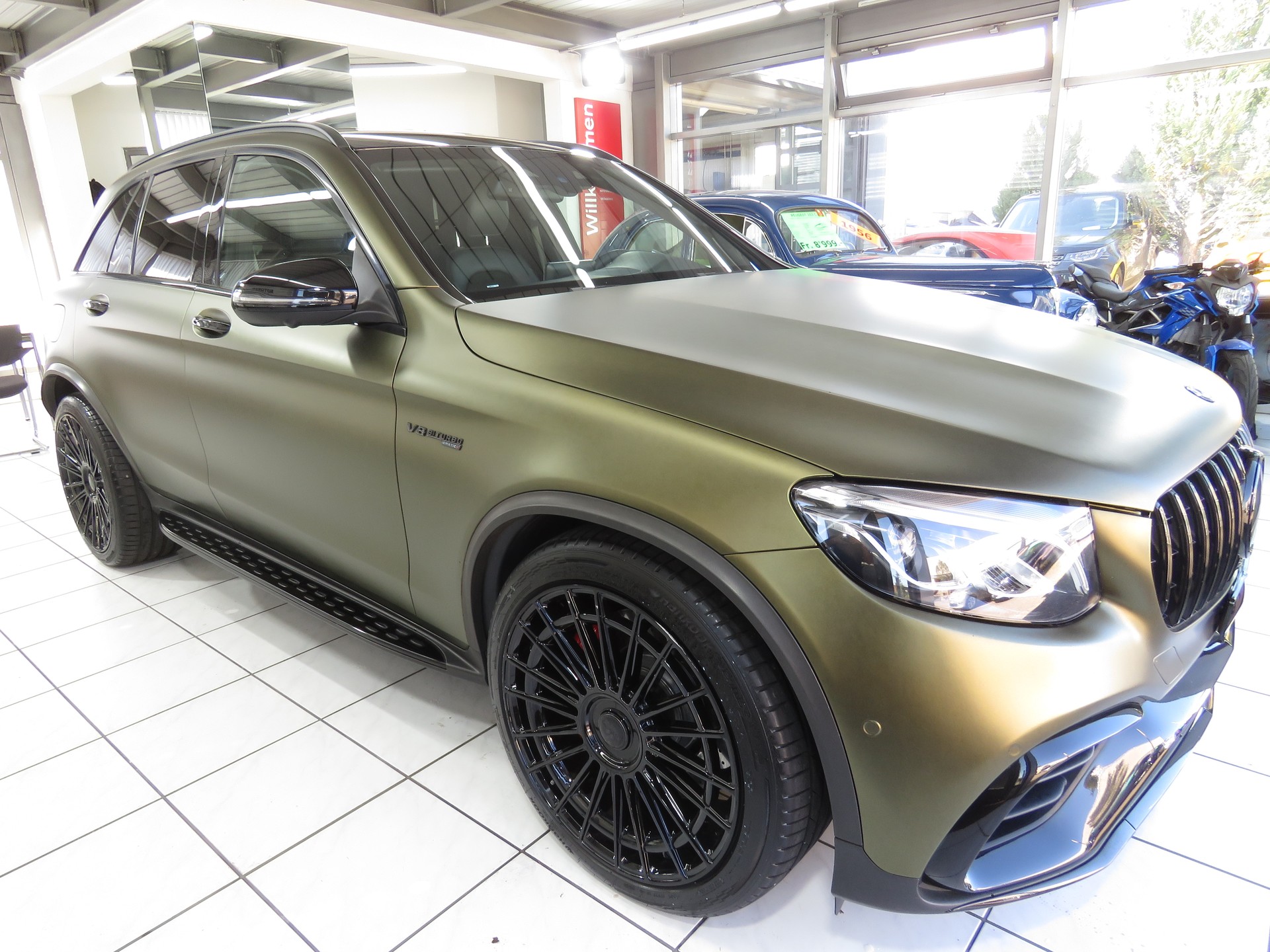 MERCEDES-BENZ GLC 63 S AMG 4-Matic+ 9G-Tronic (Automat, AHK 2'170 kg) "foliert"-image-2