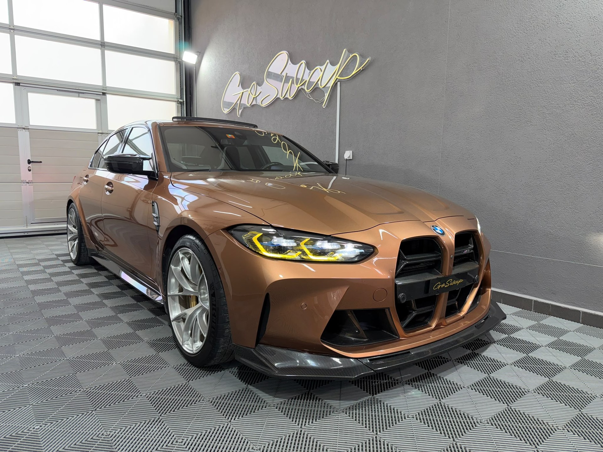 BMW M3 G80 * Boite Manuelle * Zanzibar Individual Color * Apex Wheels-image-10