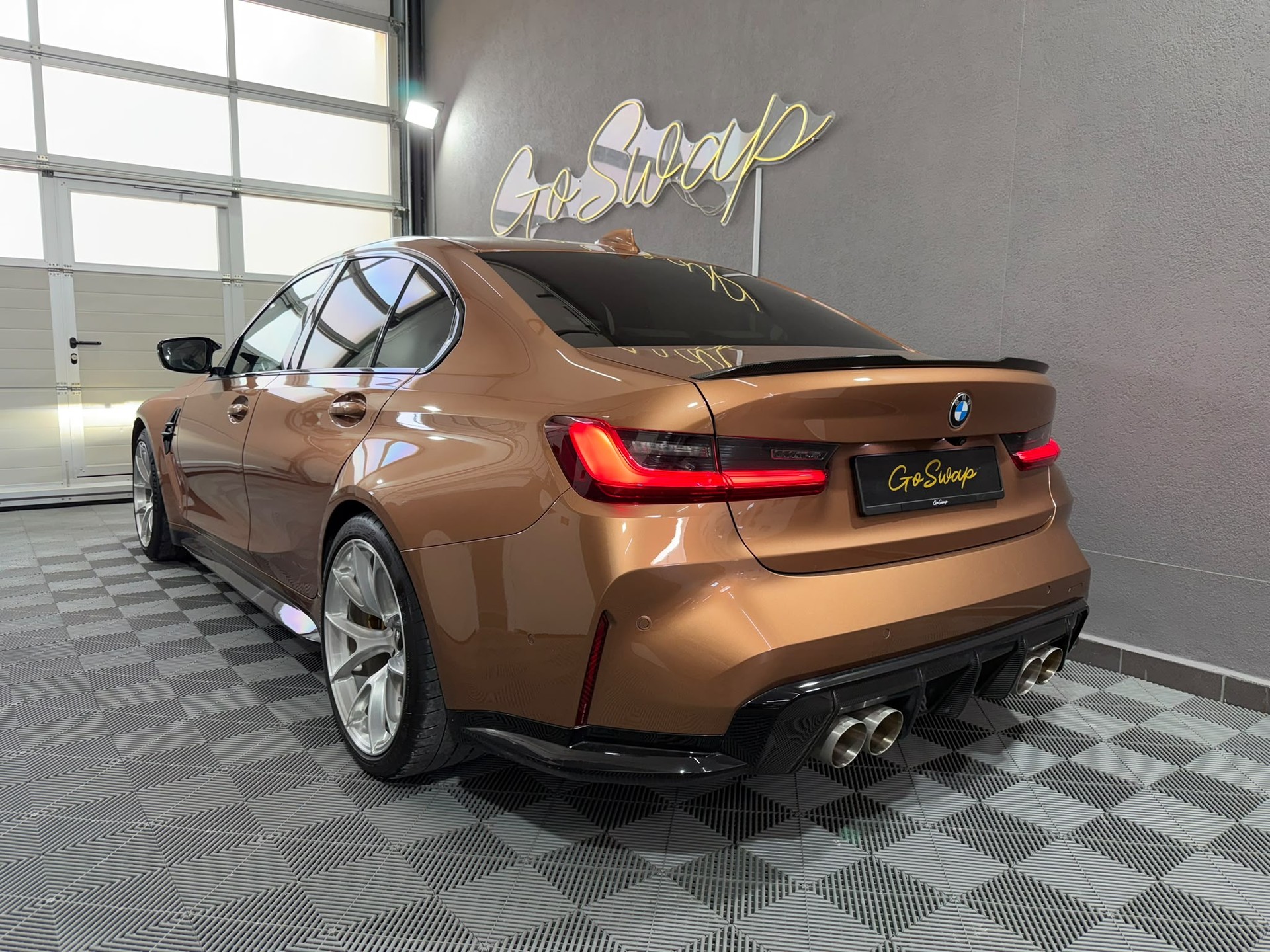 BMW M3 G80 * Boite Manuelle * Zanzibar Individual Color * Apex Wheels-image-3