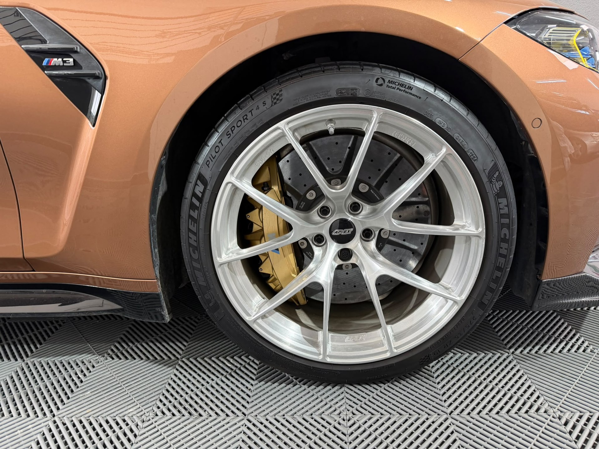 BMW M3 G80 * Boite Manuelle * Zanzibar Individual Color * Apex Wheels-image-27