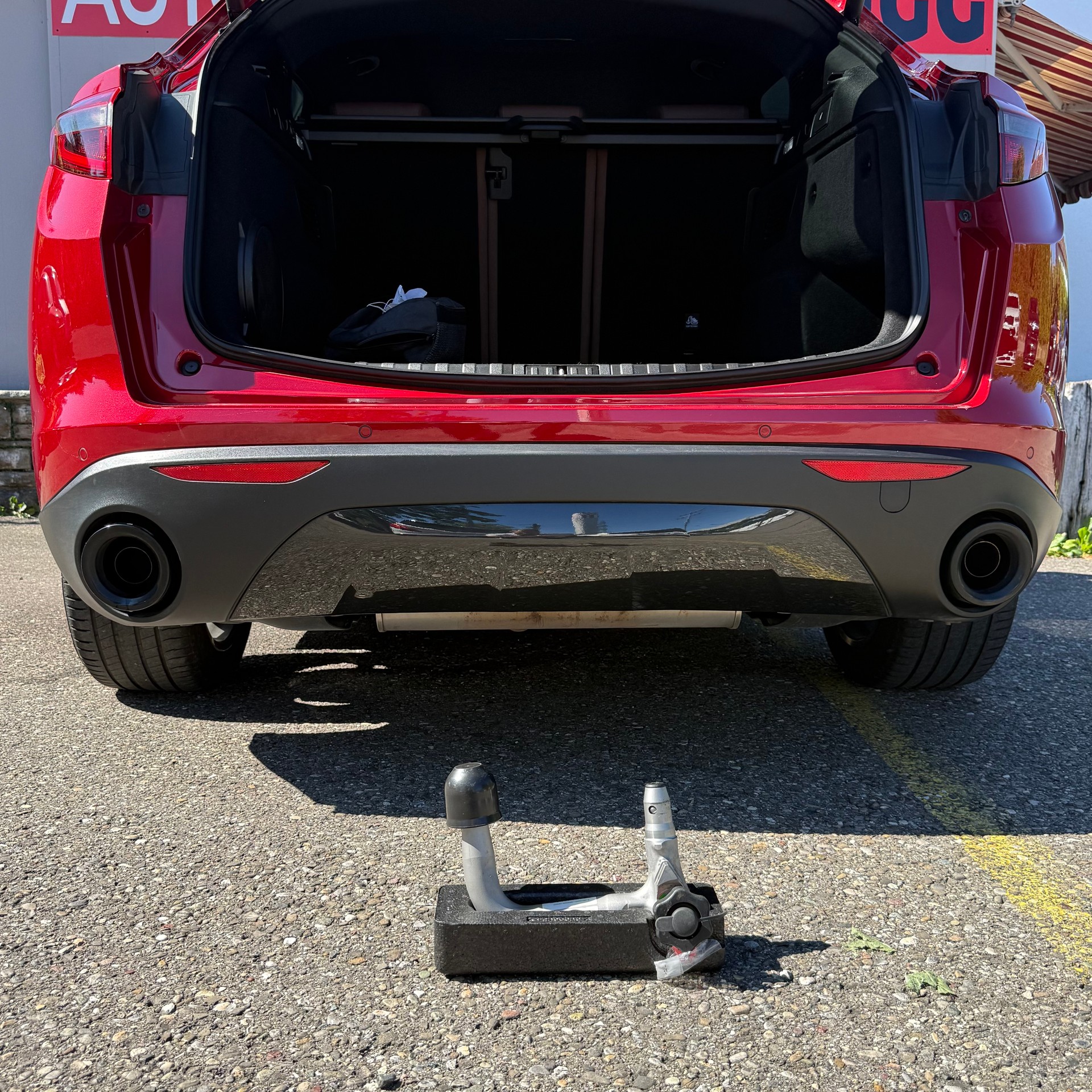 ALFA ROMEO Stelvio 2.0 Sport Q4 Automatic *PANORAMA-DACH - LEDER BRAUN - ROT MET - ANHÄNGERKUPPLUNG*-image-19