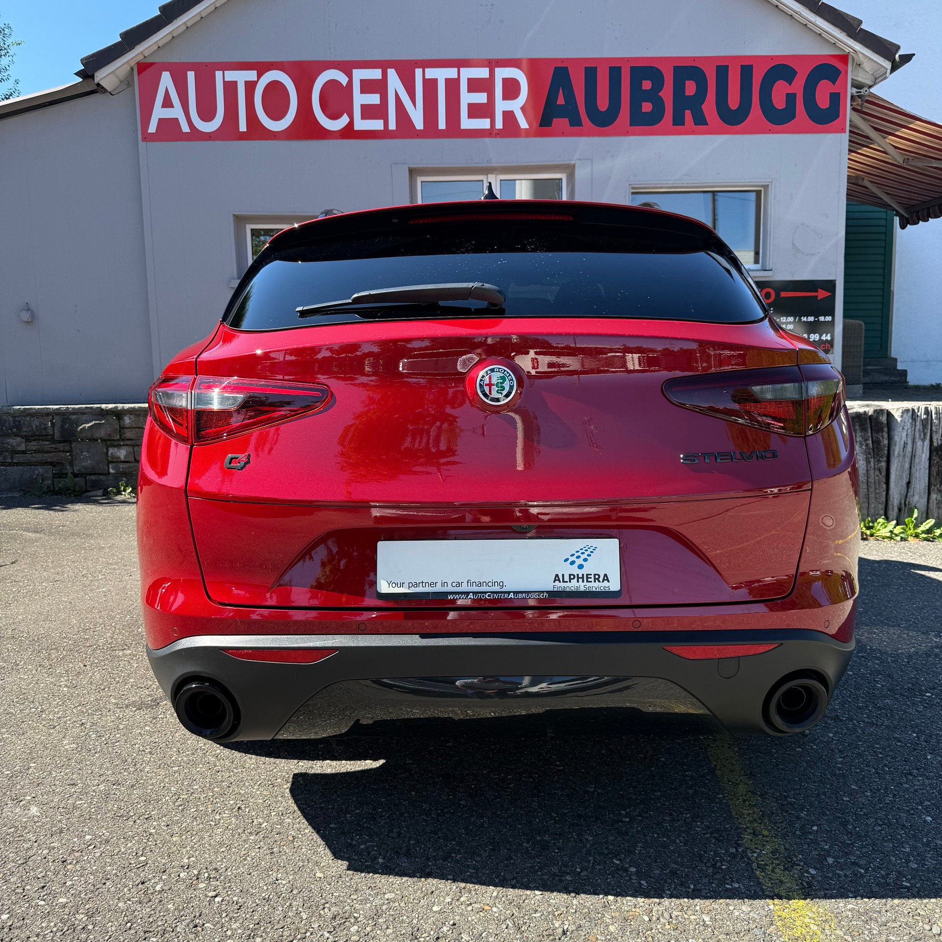 ALFA ROMEO Stelvio 2.0 Sport Q4 Automatic *PANORAMA-DACH - LEDER BRAUN - ROT MET - ANHÄNGERKUPPLUNG*-image-6