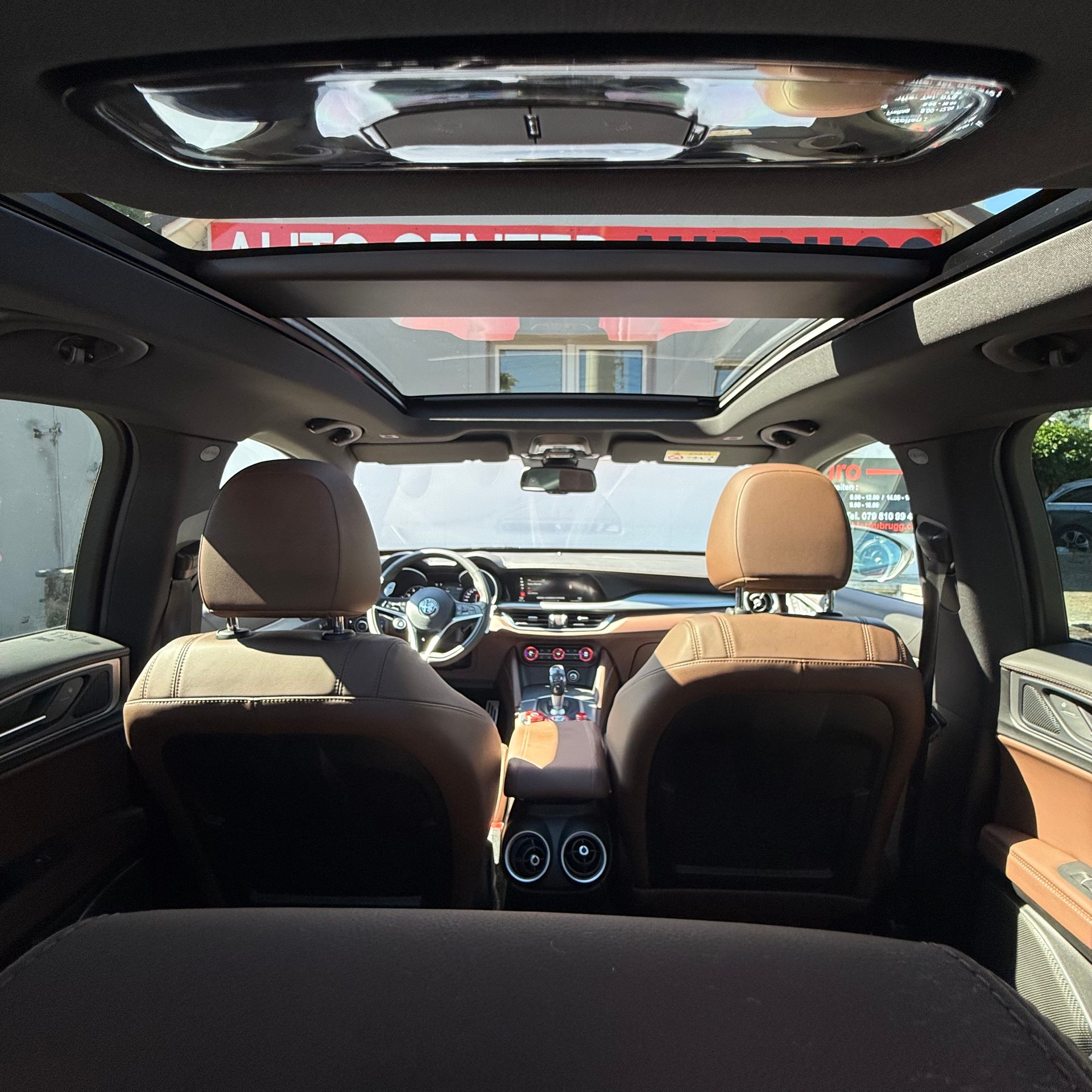 ALFA ROMEO Stelvio 2.0 Sport Q4 Automatic *PANORAMA-DACH - LEDER BRAUN - ROT MET - ANHÄNGERKUPPLUNG*-image-15