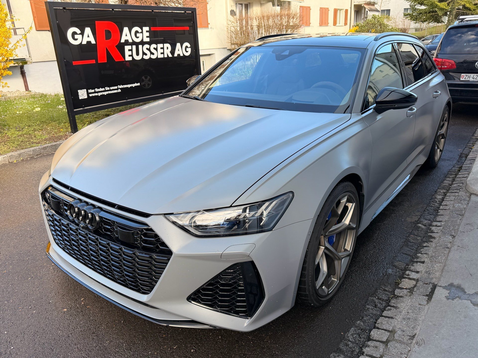 AUDI RS6 AVANT 4.0 TFSI QUATTRO PERFORMANCE *** TRAUM IN NARDOGRAU & KERAMIK BREMSEN ***-image-0