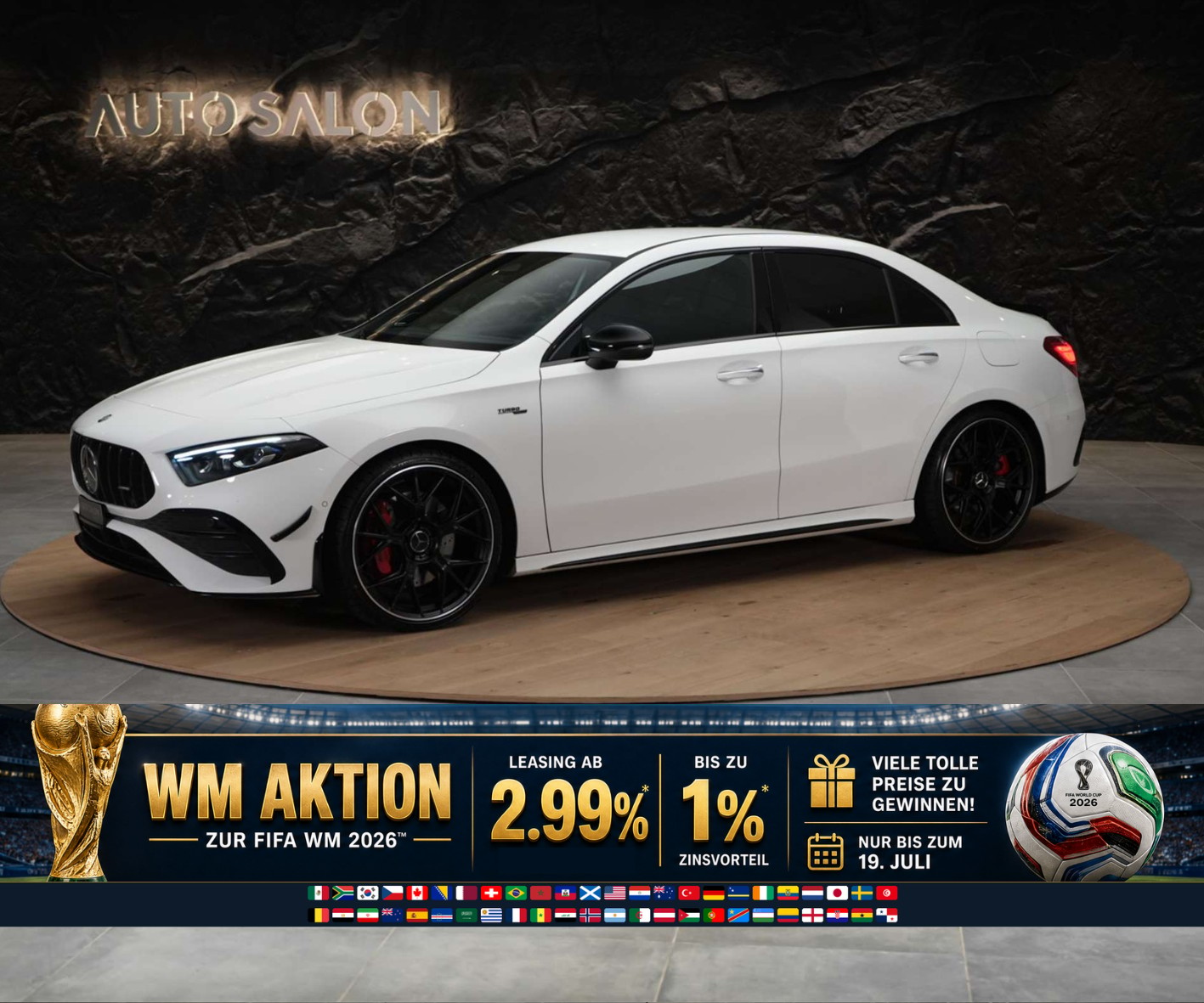 MERCEDES-BENZ A 35 AMG 4Matic+ 8G-DCT *Limousine*Facelift*Aeropaket*