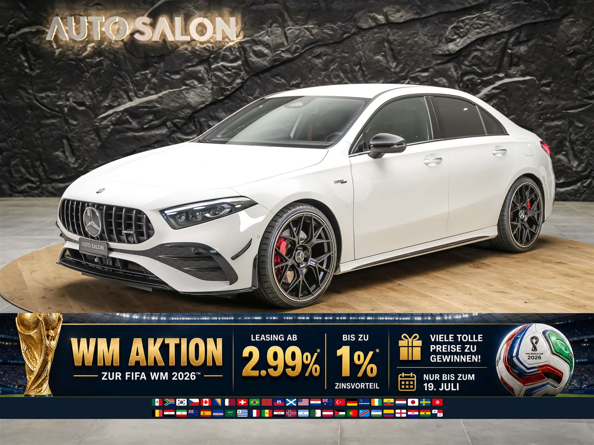 MERCEDES-BENZ A 35 AMG 4Matic+ 8G-DCT *Limousine*Facelift*Aeropaket*-image-0