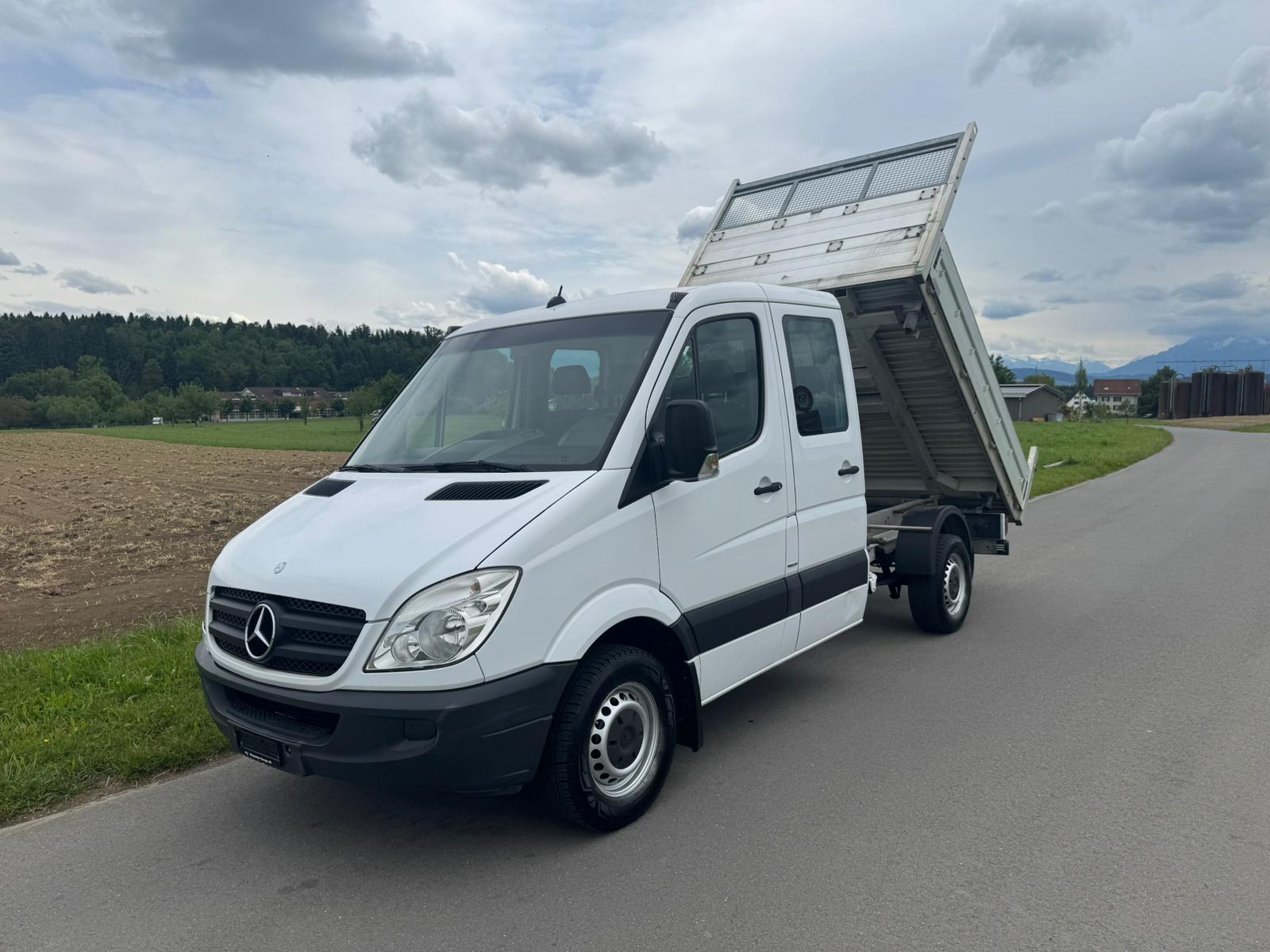 MERCEDES-BENZ Sprinter 313 CDI **3 Seitenkipper / Doppelkabine**-image-0