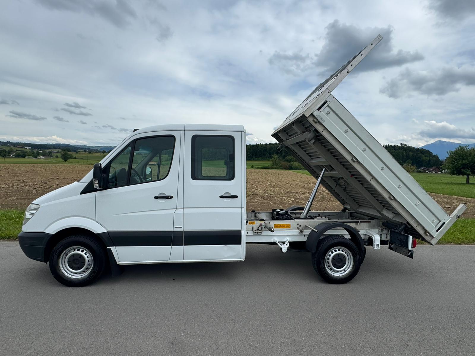 MERCEDES-BENZ Sprinter 313 CDI **3 Seitenkipper / Doppelkabine**-image-1