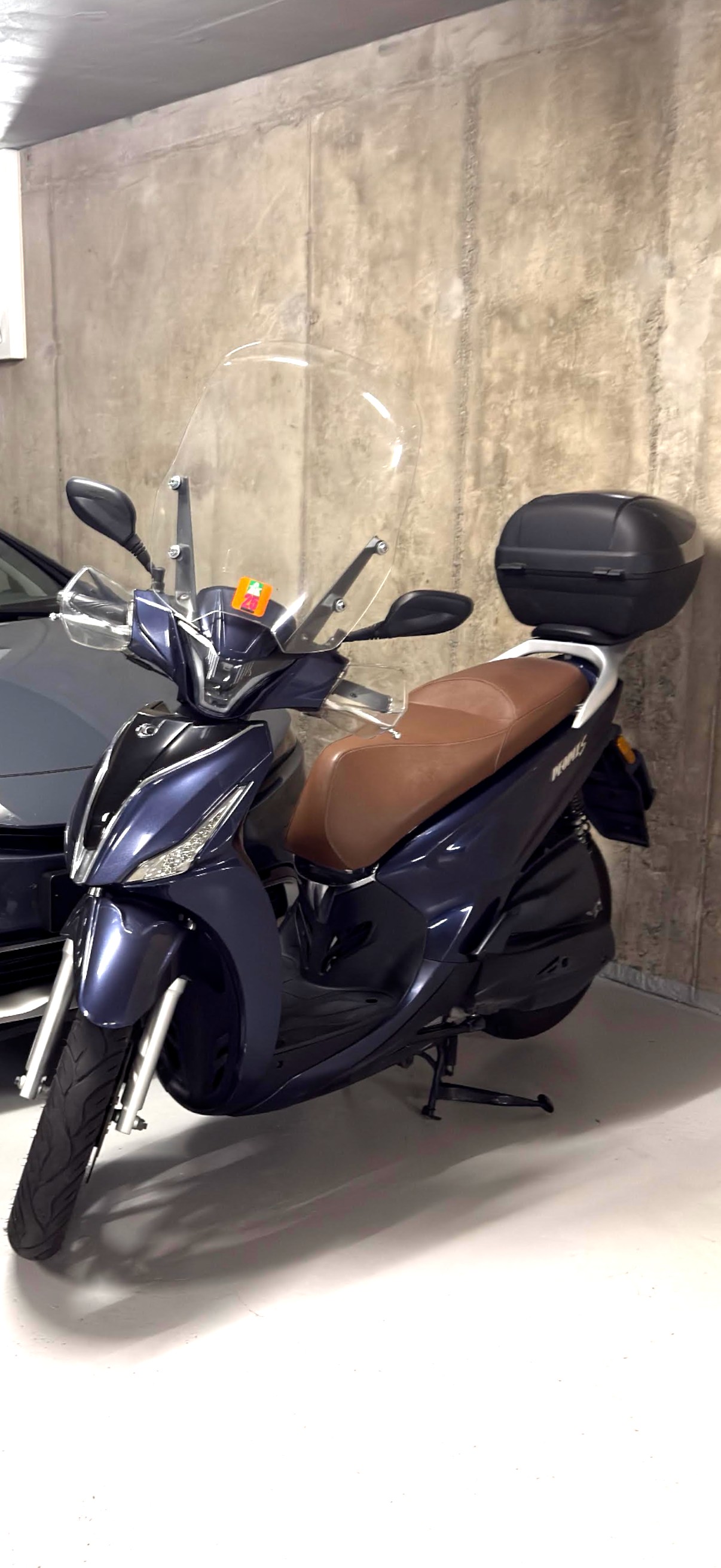 KYMCO People S 125i ABS Topcase/Windschild