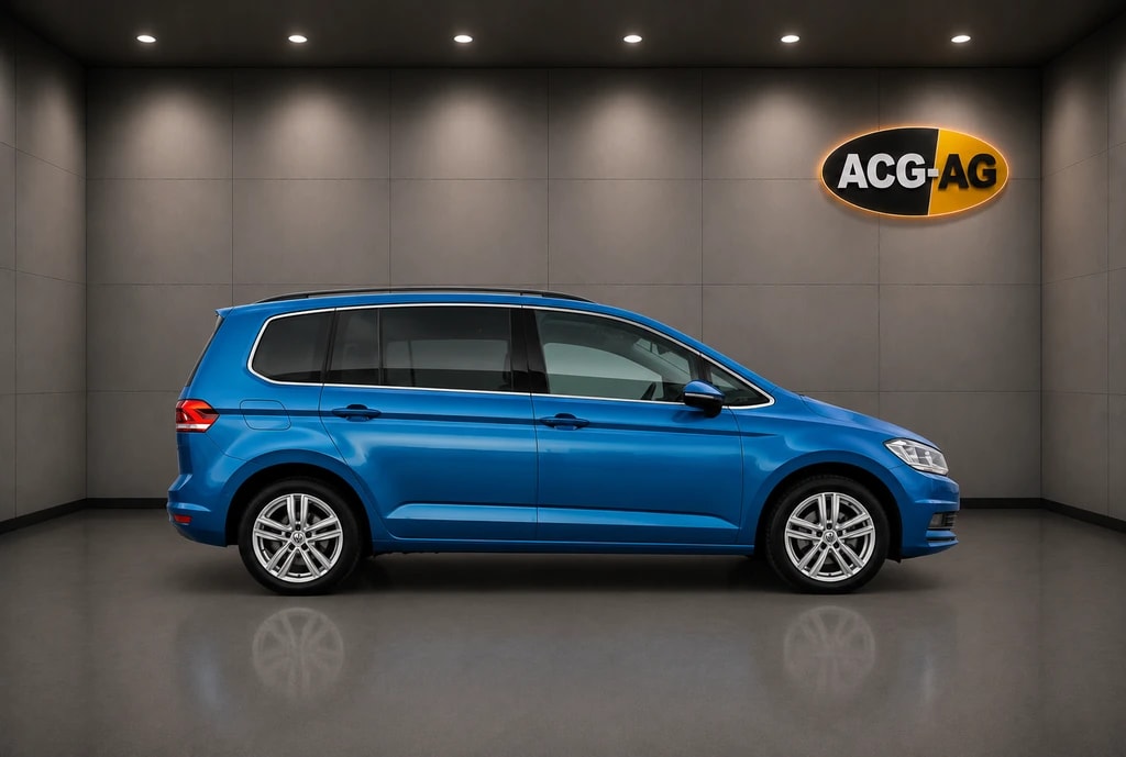 VW Touran 2.0 TDI BlueMotion Technology Comfortline DSG ** 7-Plätzer ** Gr-Navi ** RF-Kamera ** ACC ** Sitzheizung ** Ab MFK **-image-5