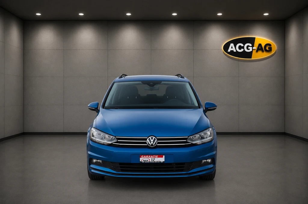VW Touran 2.0 TDI BlueMotion Technology Comfortline DSG ** 7-Plätzer ** Gr-Navi ** RF-Kamera ** ACC ** Sitzheizung ** Ab MFK **-image-1