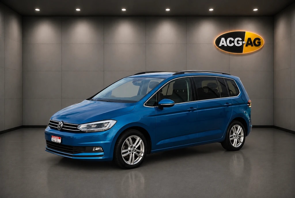 VW Touran 2.0 TDI BlueMotion Technology Comfortline DSG ** 7-Plätzer ** Gr-Navi ** RF-Kamera ** ACC ** Sitzheizung ** Ab MFK **-image-2