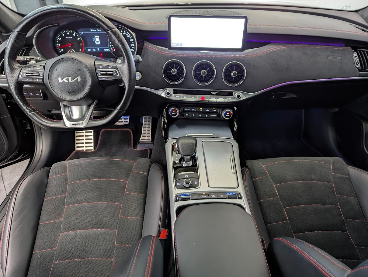 KIA Stinger GT 3.3 V6T-GDi*7J GAR BASTUCK-AGA FULL-OPTIONS NAVI LED 360CAM SCHIEBEDACH FULL-ASSISTS UVM*-image-25