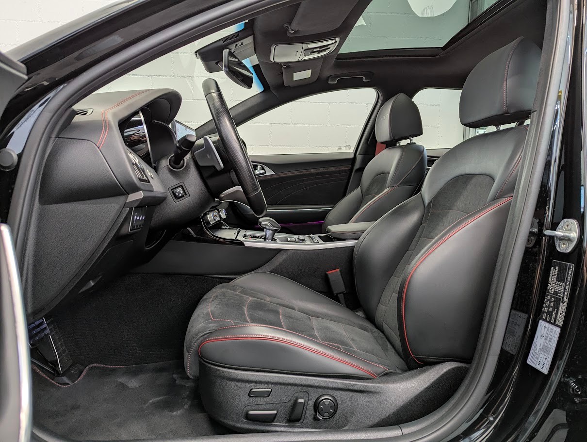 KIA Stinger GT 3.3 V6T-GDi*7J GAR BASTUCK-AGA FULL-OPTIONS NAVI LED 360CAM SCHIEBEDACH FULL-ASSISTS UVM*-image-3