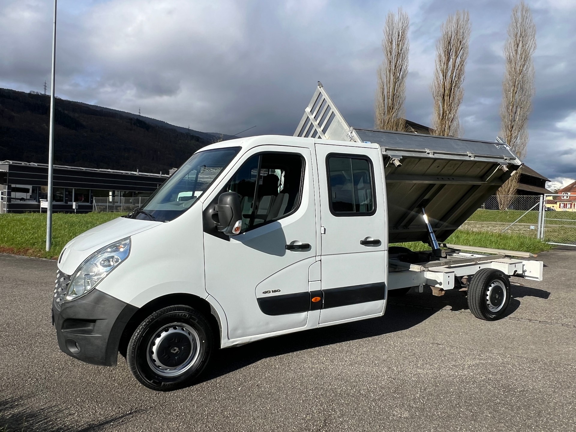RENAULT AB MFK !! MASTER "KIPPER" MIT 7 SITZPLÄTZE + 1100 KG NUTZLAST. MASTER T35 2.3dCi L3H1.-image-9