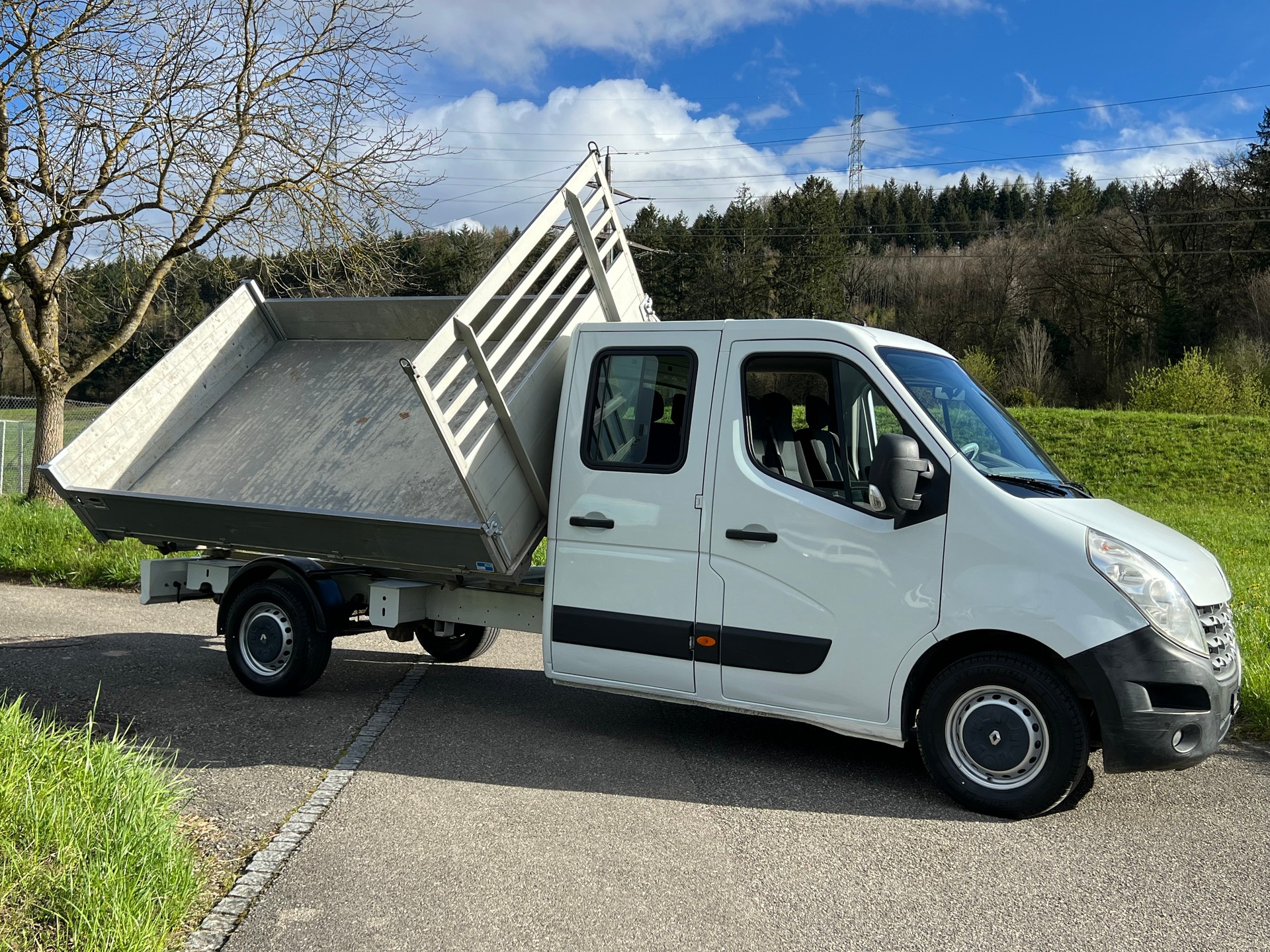 RENAULT AB MFK !! MASTER "KIPPER" MIT 7 SITZPLÄTZE + 1100 KG NUTZLAST. MASTER T35 2.3dCi L3H1.-image-6