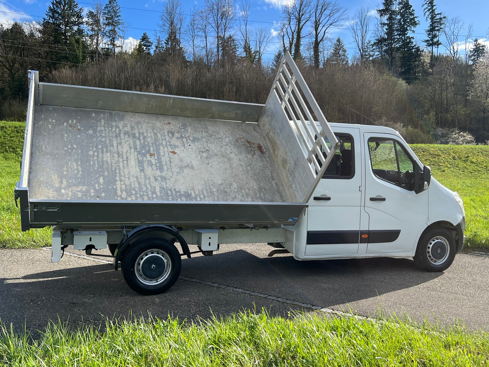 RENAULT AB MFK !! MASTER "KIPPER" MIT 7 SITZPLÄTZE + 1100 KG NUTZLAST. MASTER T35 2.3dCi L3H1.-image-16
