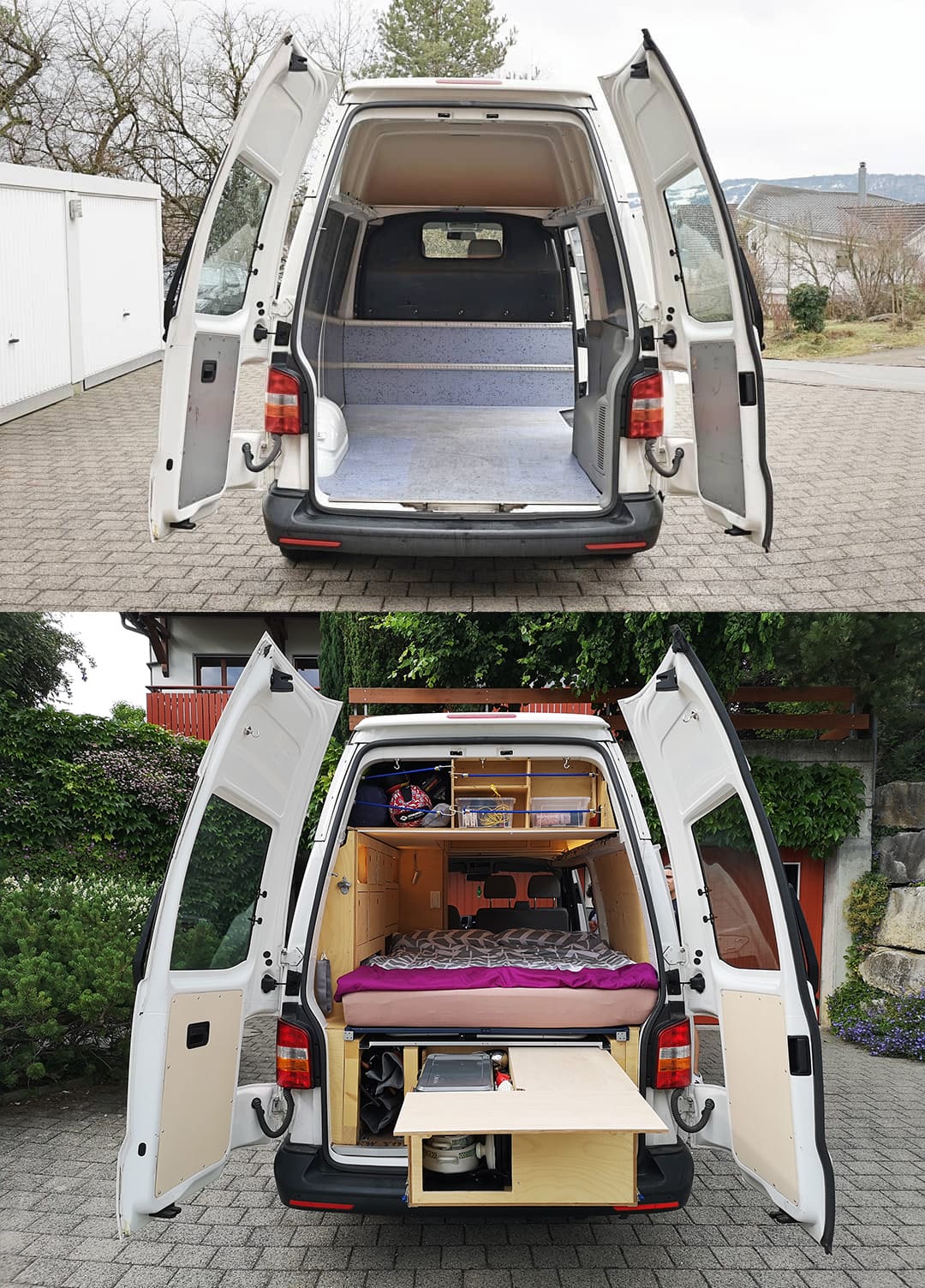 VW T5 2.0 TDI 4x4 Camper Autark Hochdach Frische MFK & Service-image-2