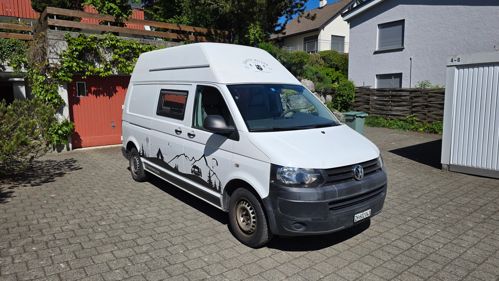 VW T5 2.0 TDI 4x4 Camper Autark Hochdach Frische MFK & Service