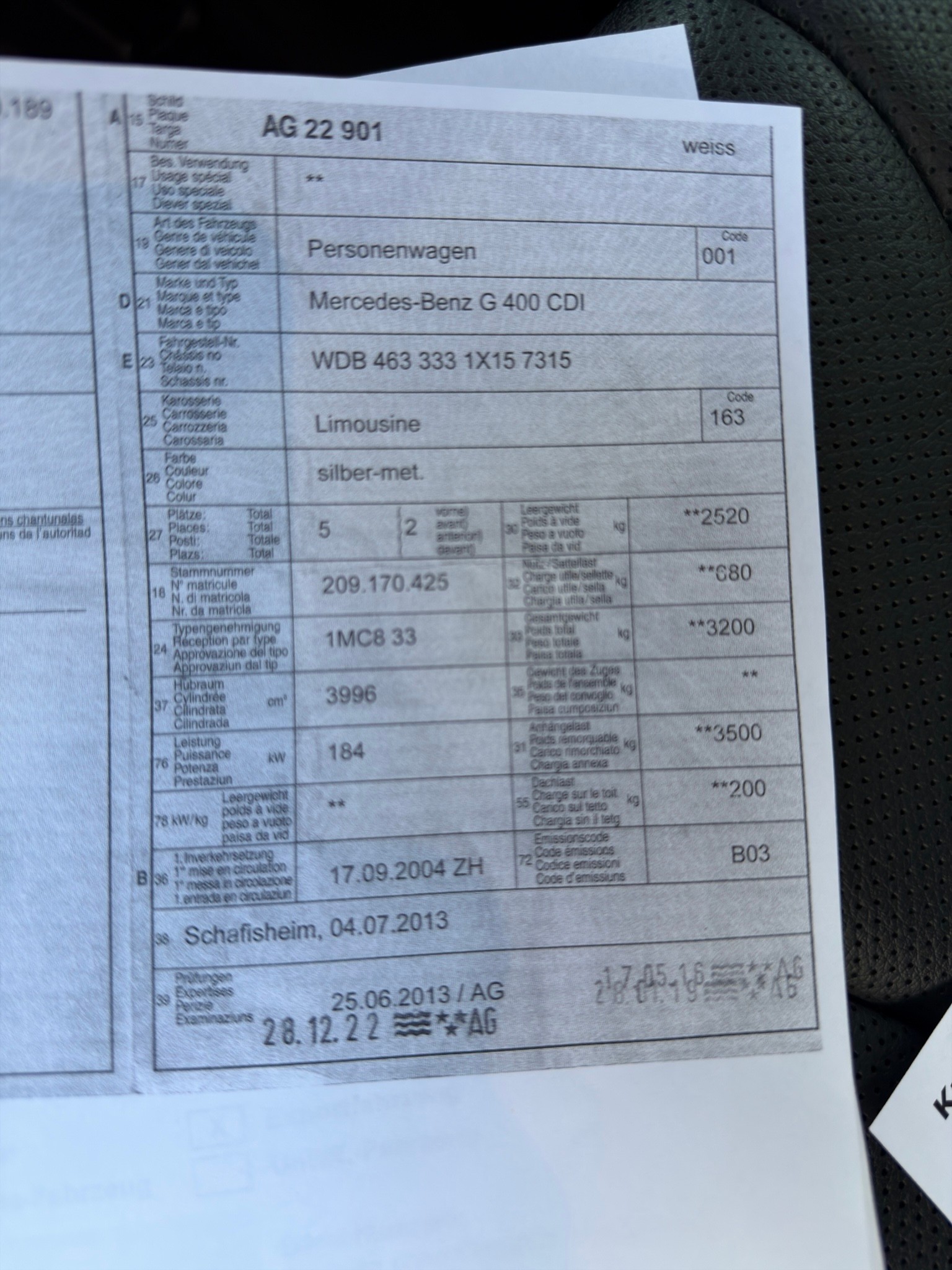 MERCEDES-BENZ G 400 CDI Automatic-image-14
