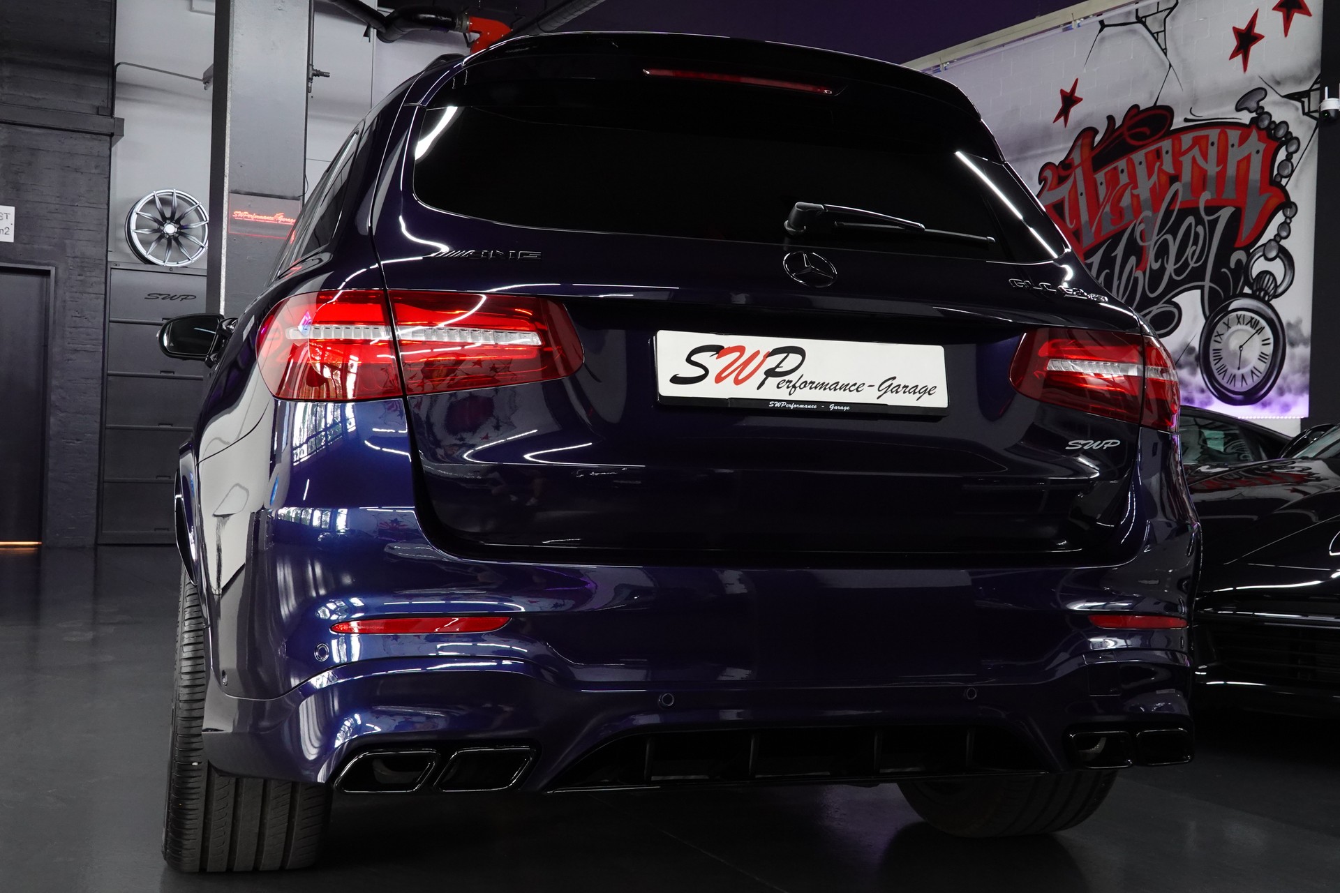 MERCEDES-BENZ GLC 63 S AMG 4Matic+ 9G-TRONIC CH-FZ FULL ON TOP BLAU MET.-image-12