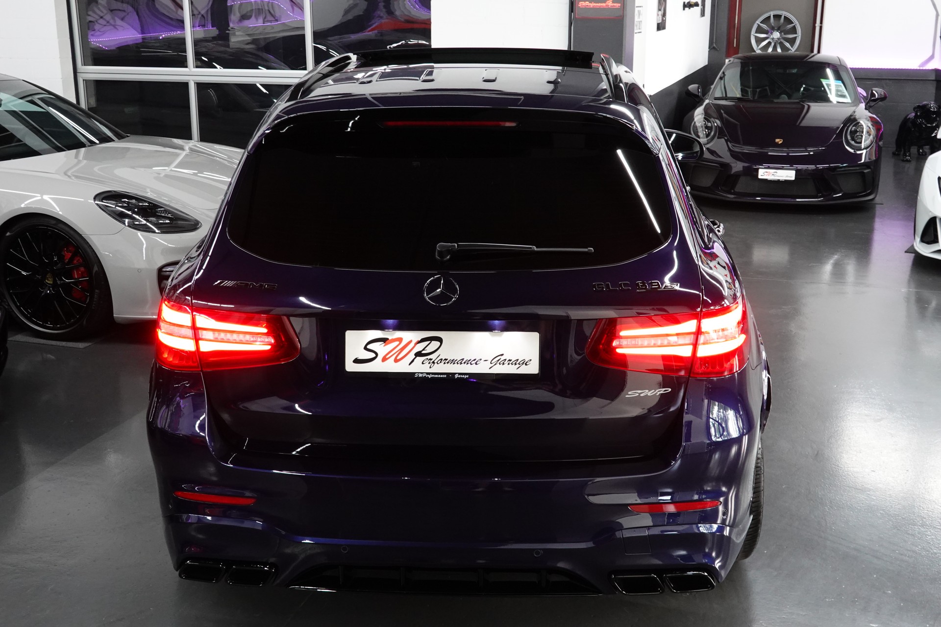 MERCEDES-BENZ GLC 63 S AMG 4Matic+ 9G-TRONIC CH-FZ FULL ON TOP BLAU MET.-image-26