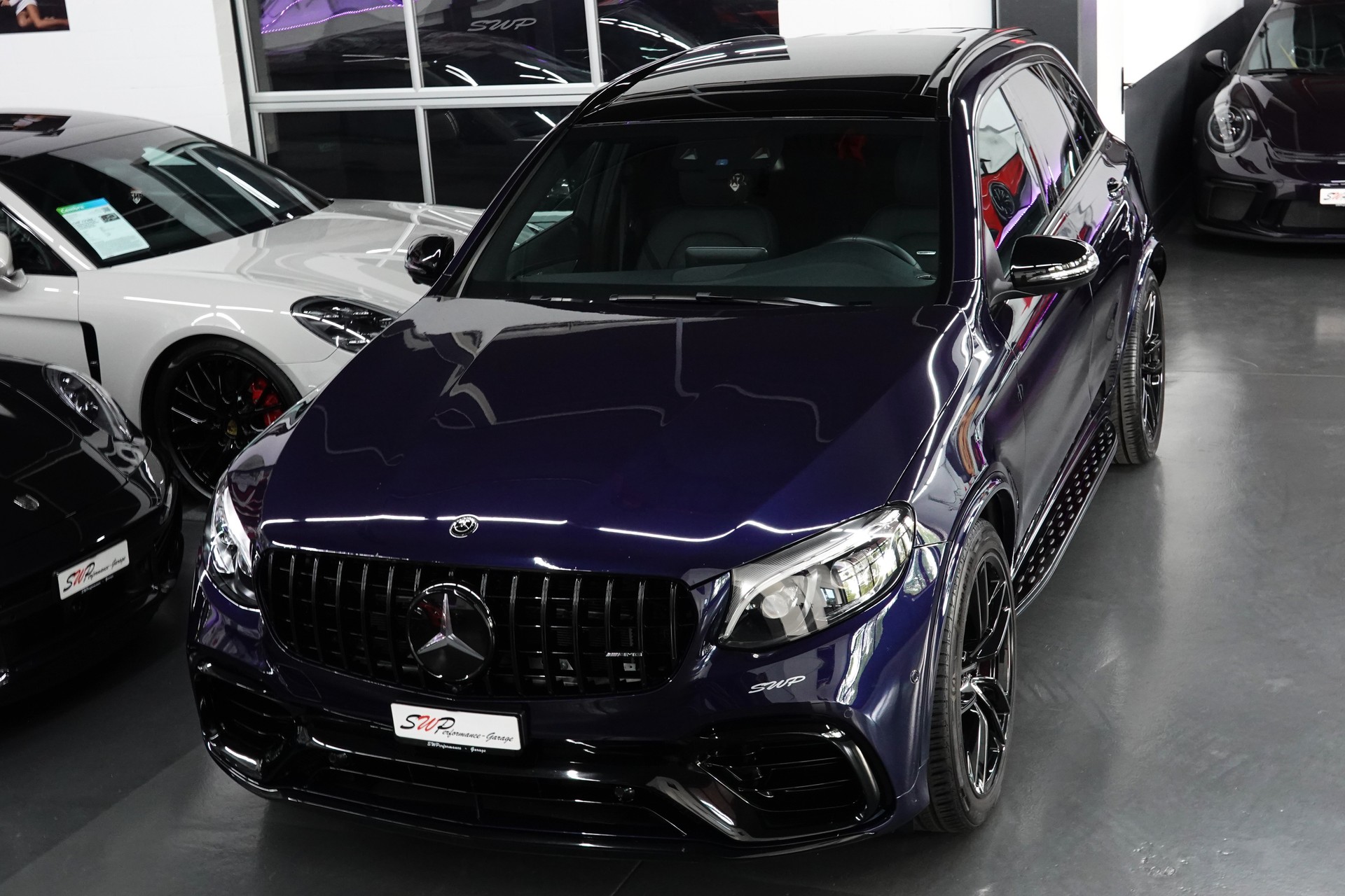 MERCEDES-BENZ GLC 63 S AMG 4Matic+ 9G-TRONIC CH-FZ FULL ON TOP BLAU MET.-image-3