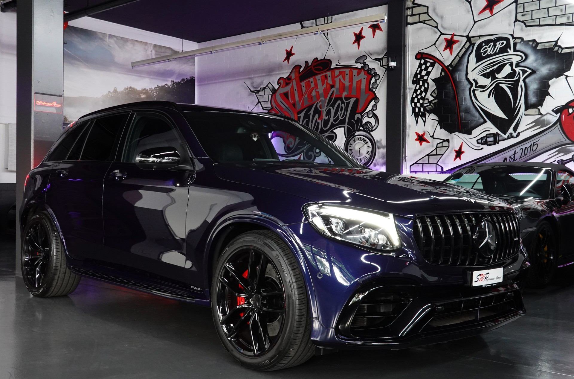 MERCEDES-BENZ GLC 63 S AMG 4Matic+ 9G-TRONIC CH-FZ FULL ON TOP BLAU MET.-image-15