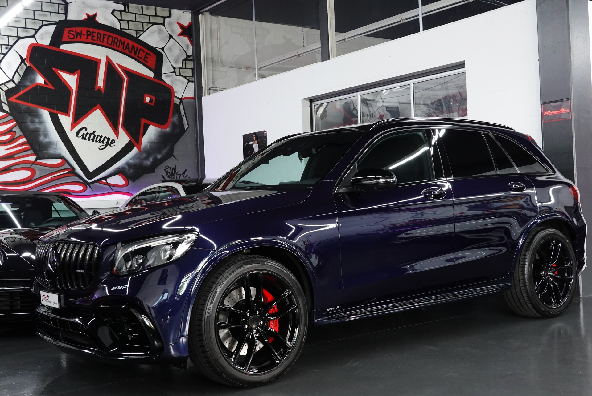 MERCEDES-BENZ GLC 63 S AMG 4Matic+ 9G-TRONIC CH-FZ FULL ON TOP BLAU MET.-image-0