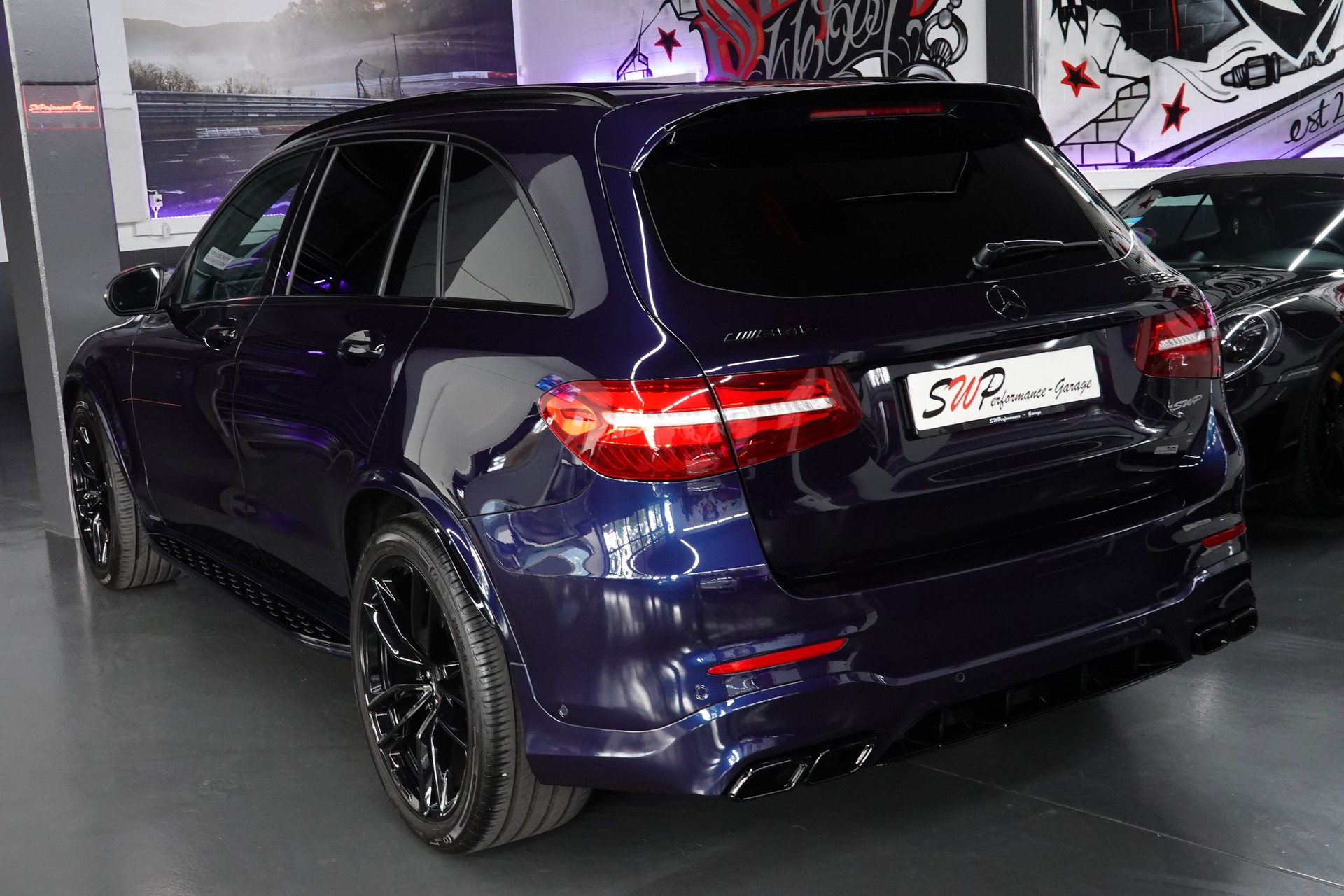MERCEDES-BENZ GLC 63 S AMG 4Matic+ 9G-TRONIC CH-FZ FULL ON TOP BLAU MET.-image-10