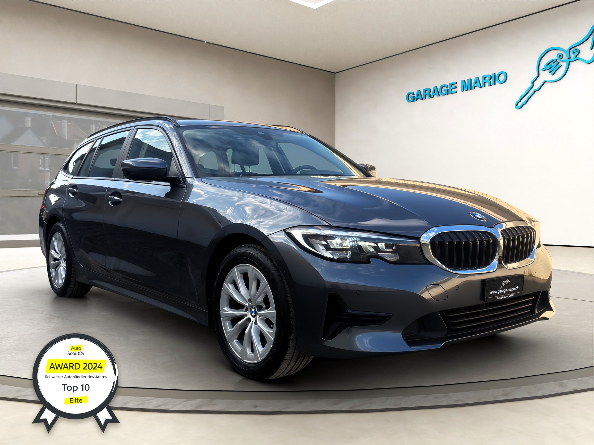 BMW 318d 48V Touring Steptronic ✅CH-Fahrzeug & 8-fach bereift✅