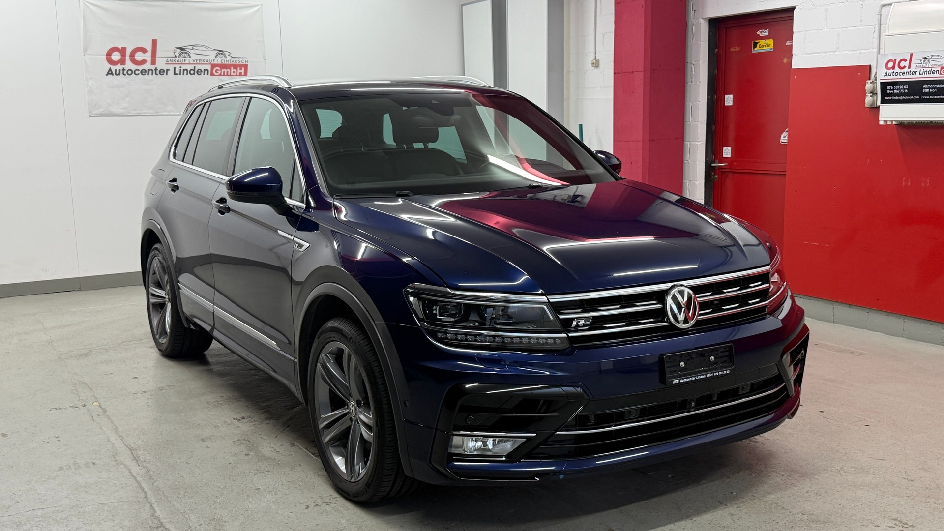 VW Tiguan 2.0 TDI SCR Highline 4Motion DSG, R-Line, 8 fach berädert 1Jahre oder 20000km Garantie-image-0