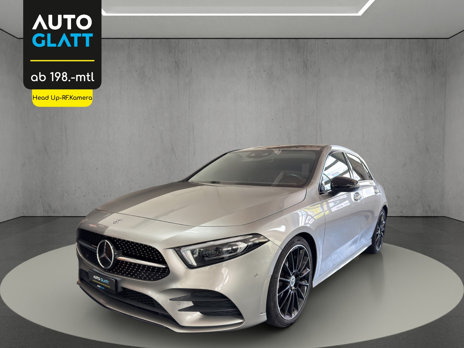 MERCEDES-BENZ A 200 AMG Line 7G-DCT Night "Head-Up-RF.-Kamera-19" Alu"-image-0