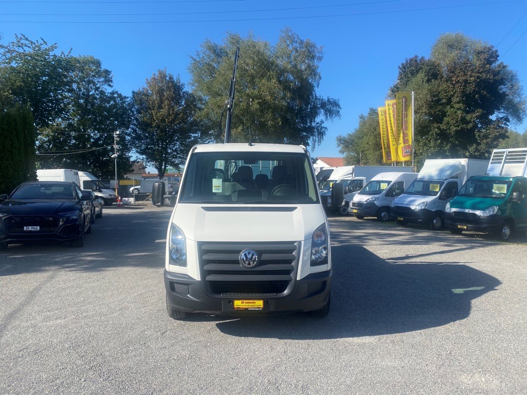 VW CRAFTER 2.5 TDI 164 PS DK Pick-up mit Kran-image-6