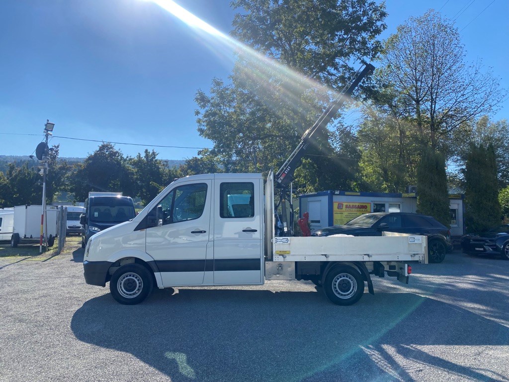VW CRAFTER 2.5 TDI 164 PS DK Pick-up mit Kran-image-7