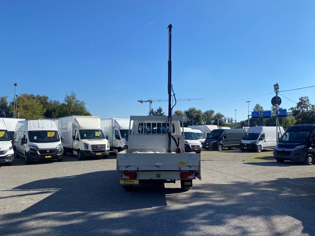 VW CRAFTER 2.5 TDI 164 PS DK Pick-up mit Kran-image-4